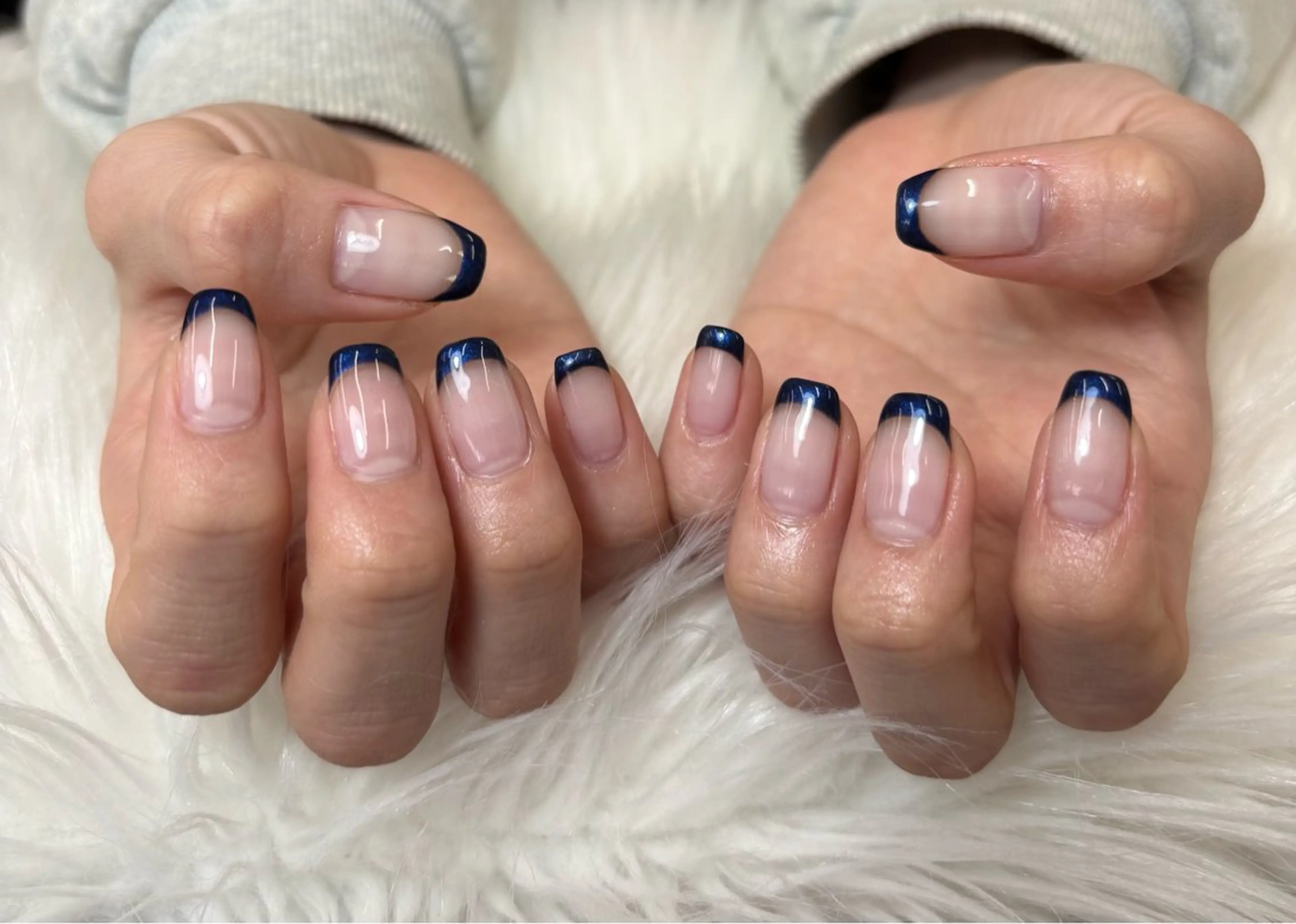 ネイル フレンチネイル ハンドネイル ハンドケア NAIL atre SAIKAのネイルデザイン