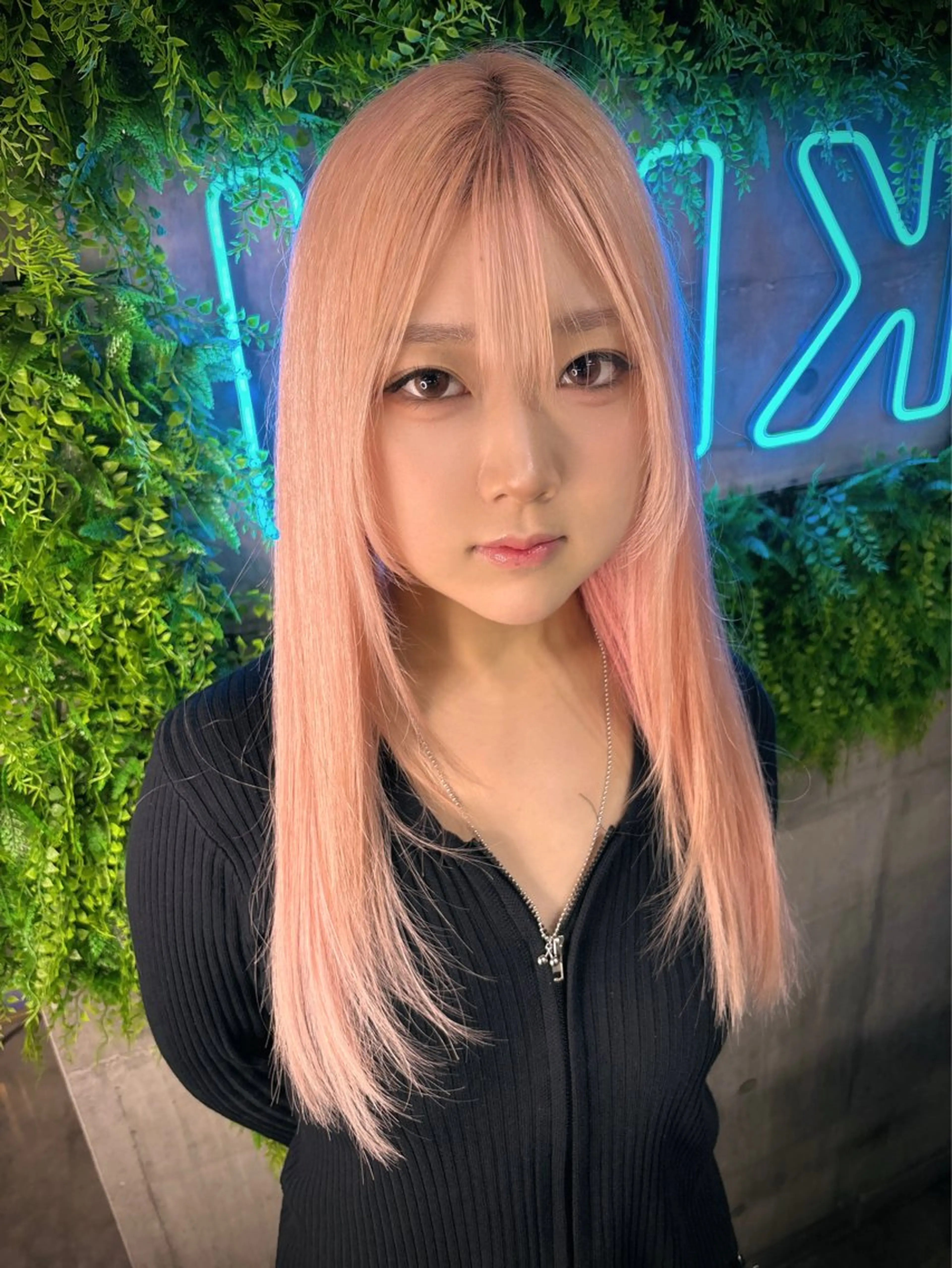 ロング カラー ヘアカラー 個性派ウルフ/メンズ /ブリーチ/渋谷のヘアスタイル