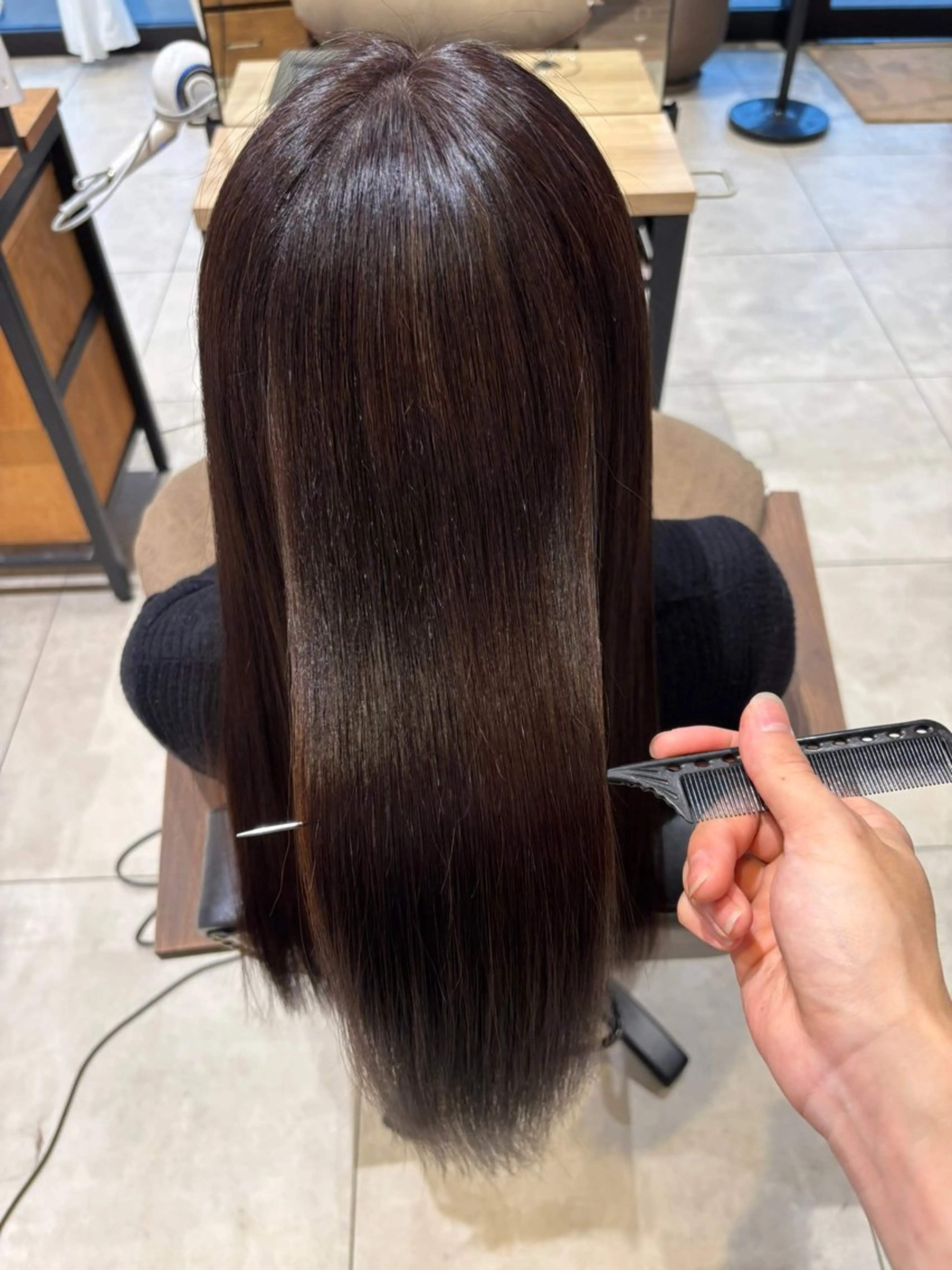 ロング 髪質改善カラー✨ メンズ特化✨竹田渉真のヘアスタイル