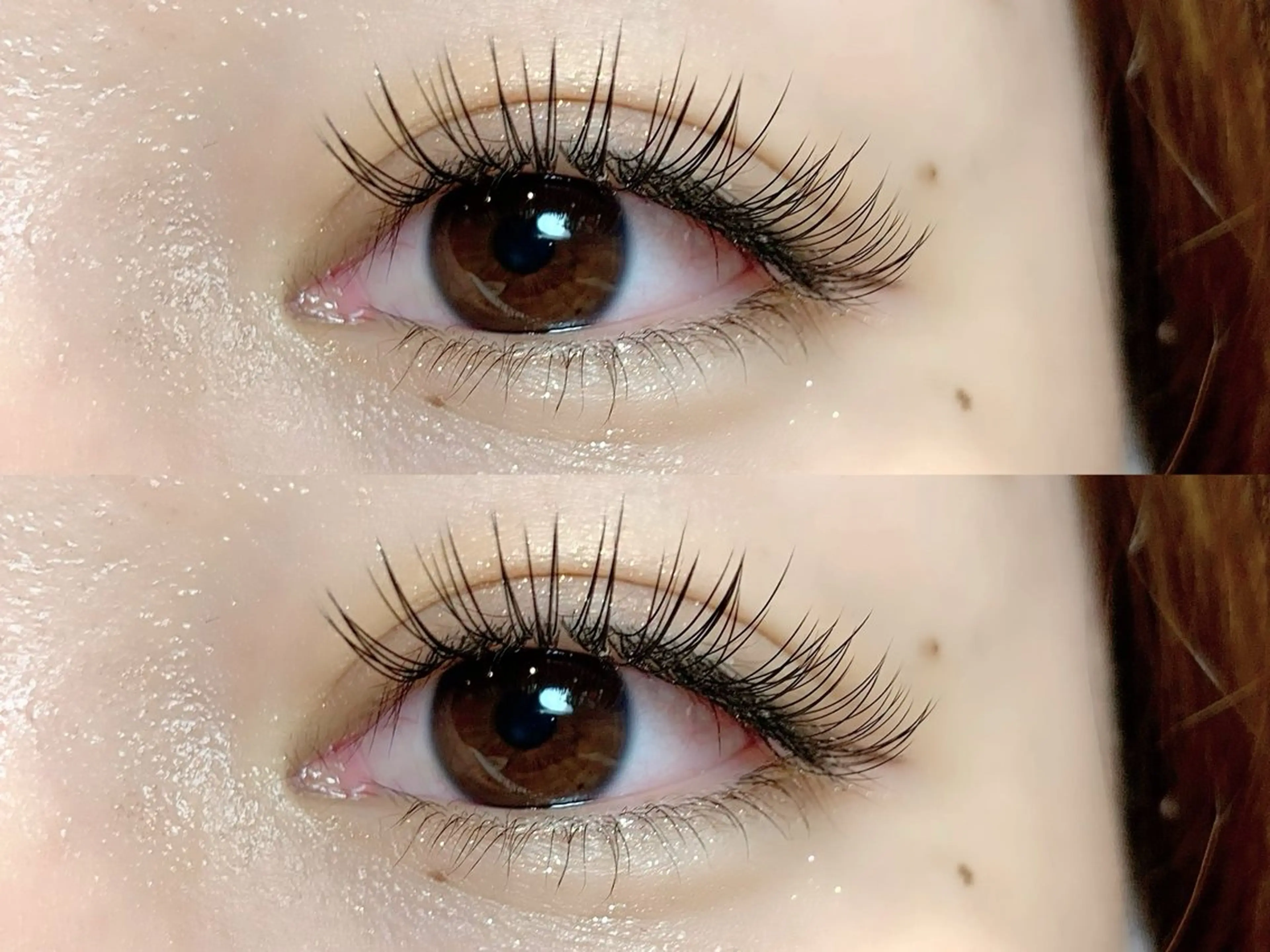 【4/14〜20限定】フラットラッシュ100本🩷💜(再来+550円)(LED変更可+1,100円)の写真