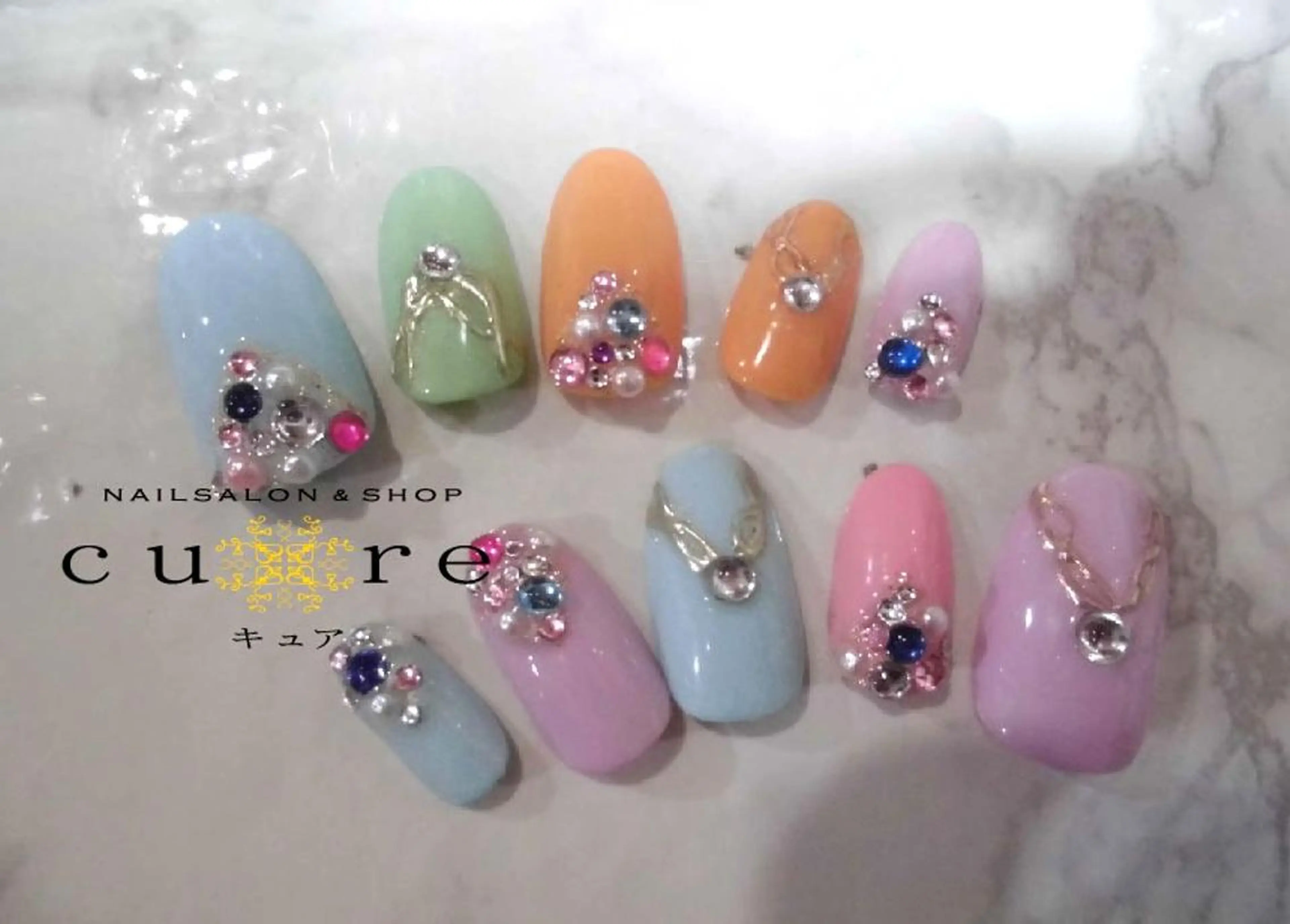 ネイル ネイルサロン Cureのネイルデザイン