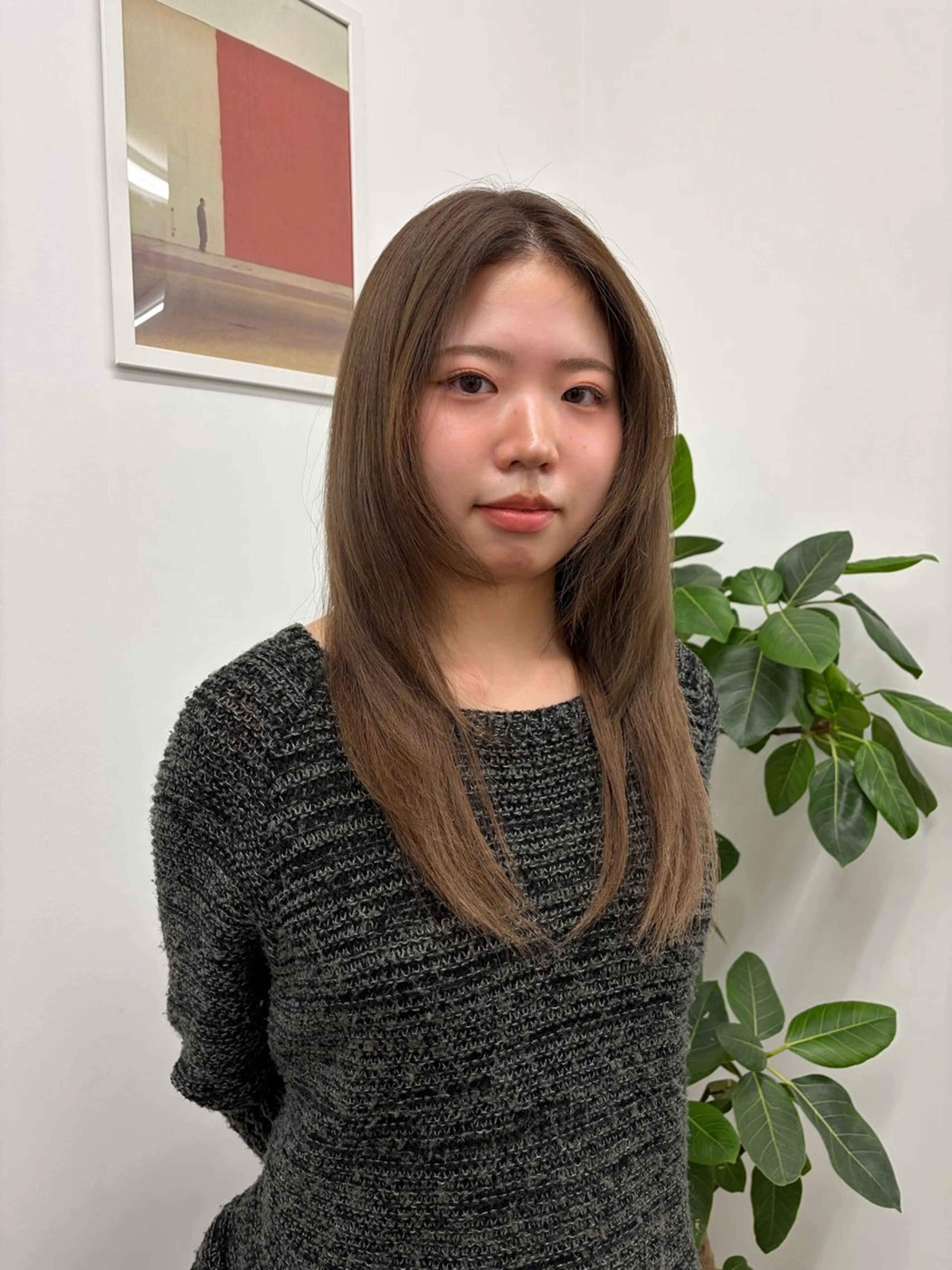 カラー ヘアカラー ENV 船橋 佐久間 彩のヘアスタイル