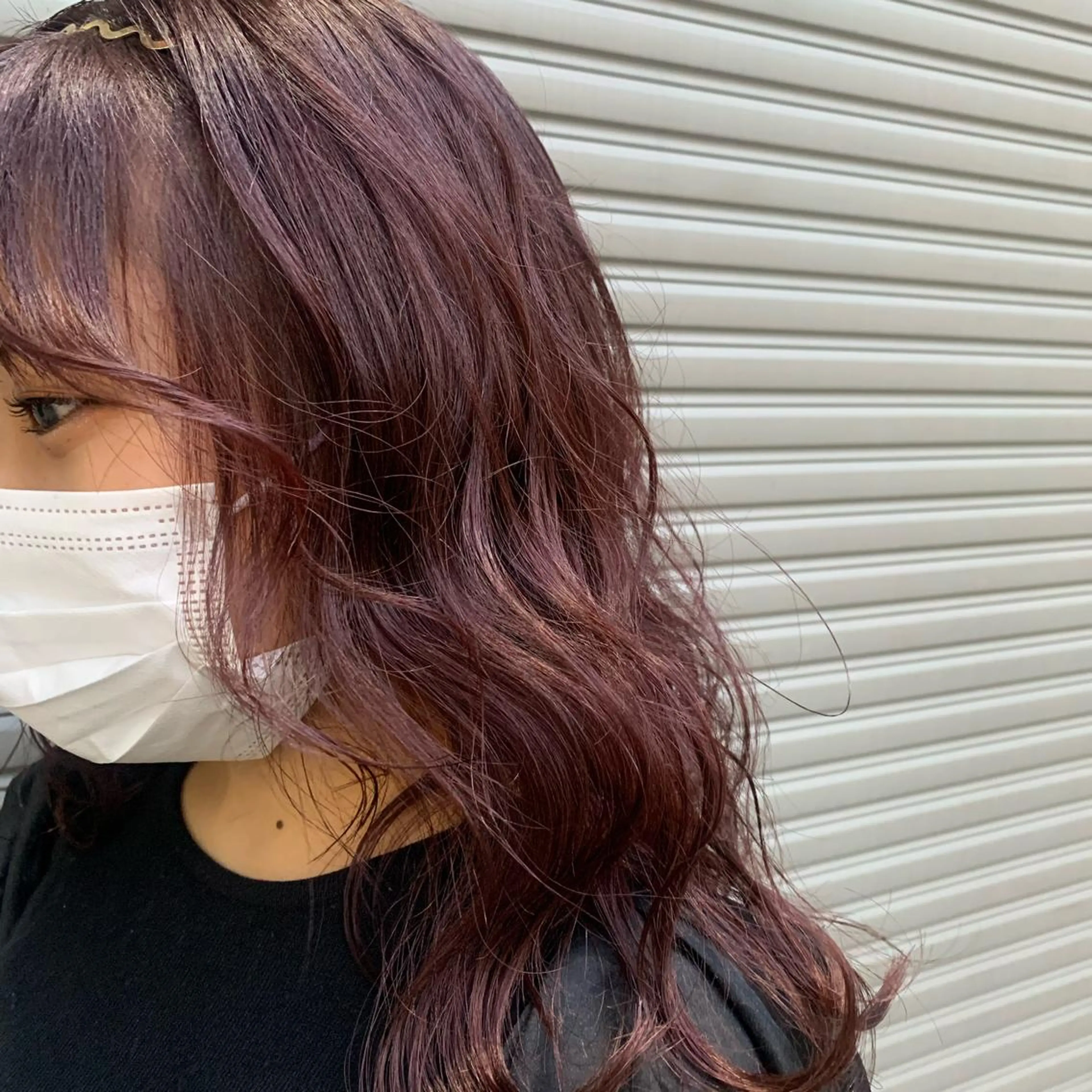 セミロング 韓国ヘア🦋 MIYUのヘアスタイル