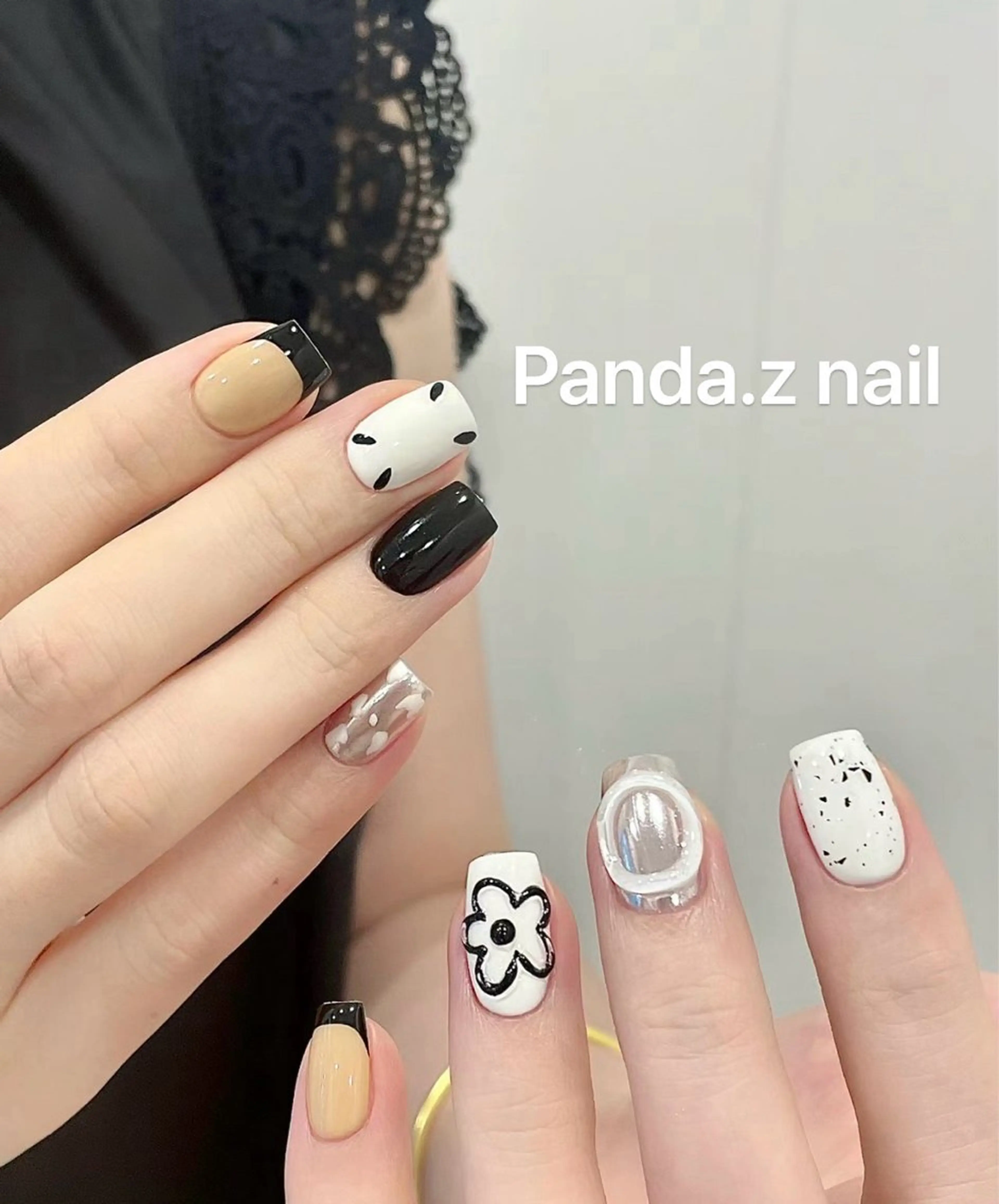 ネイル ハンドネイル Panda.z🐼 ネイルサロンのネイルデザイン