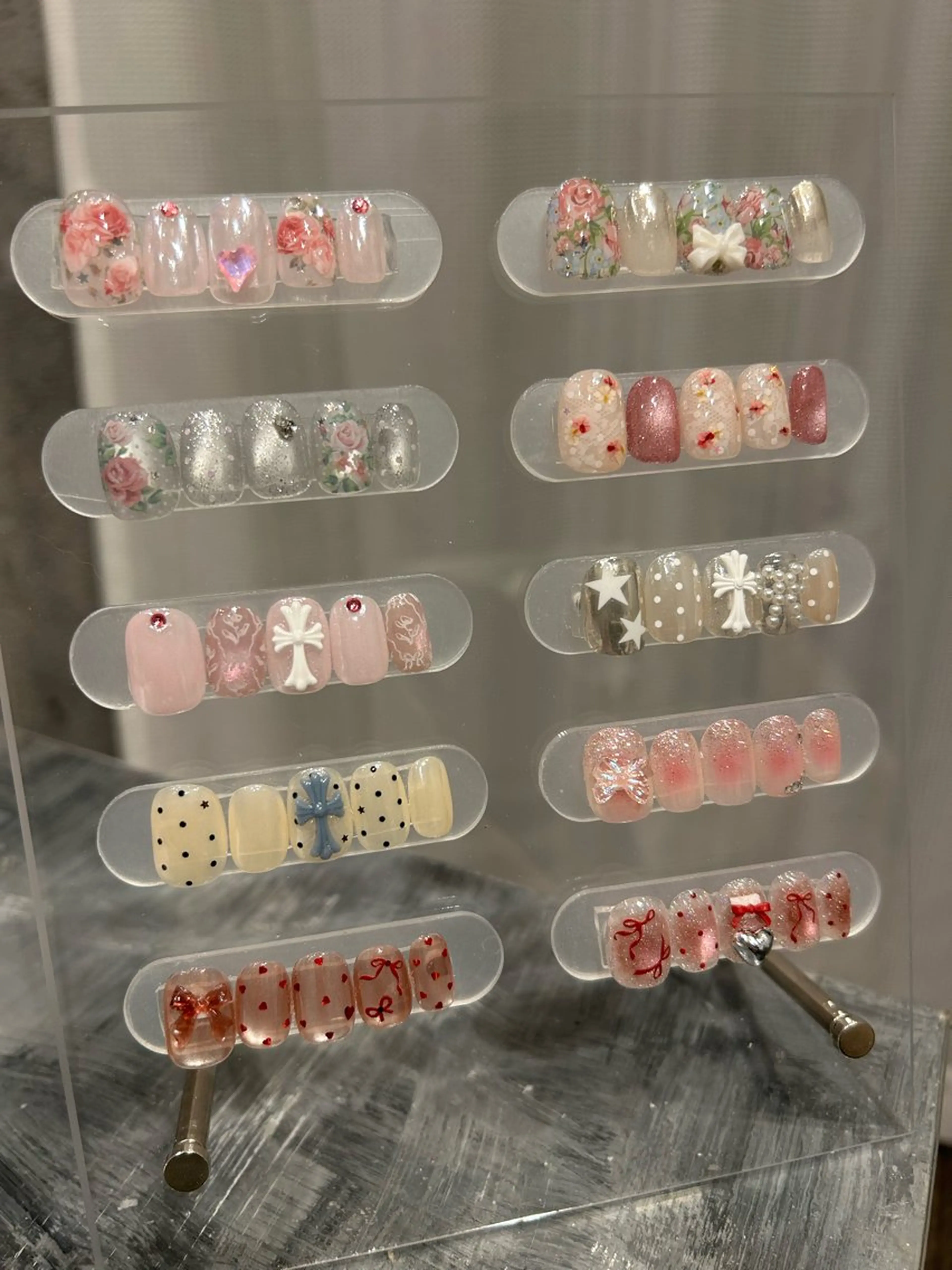 ネイル ハンドネイル パラあり！フィルイン 美フォルムのネイルデザイン