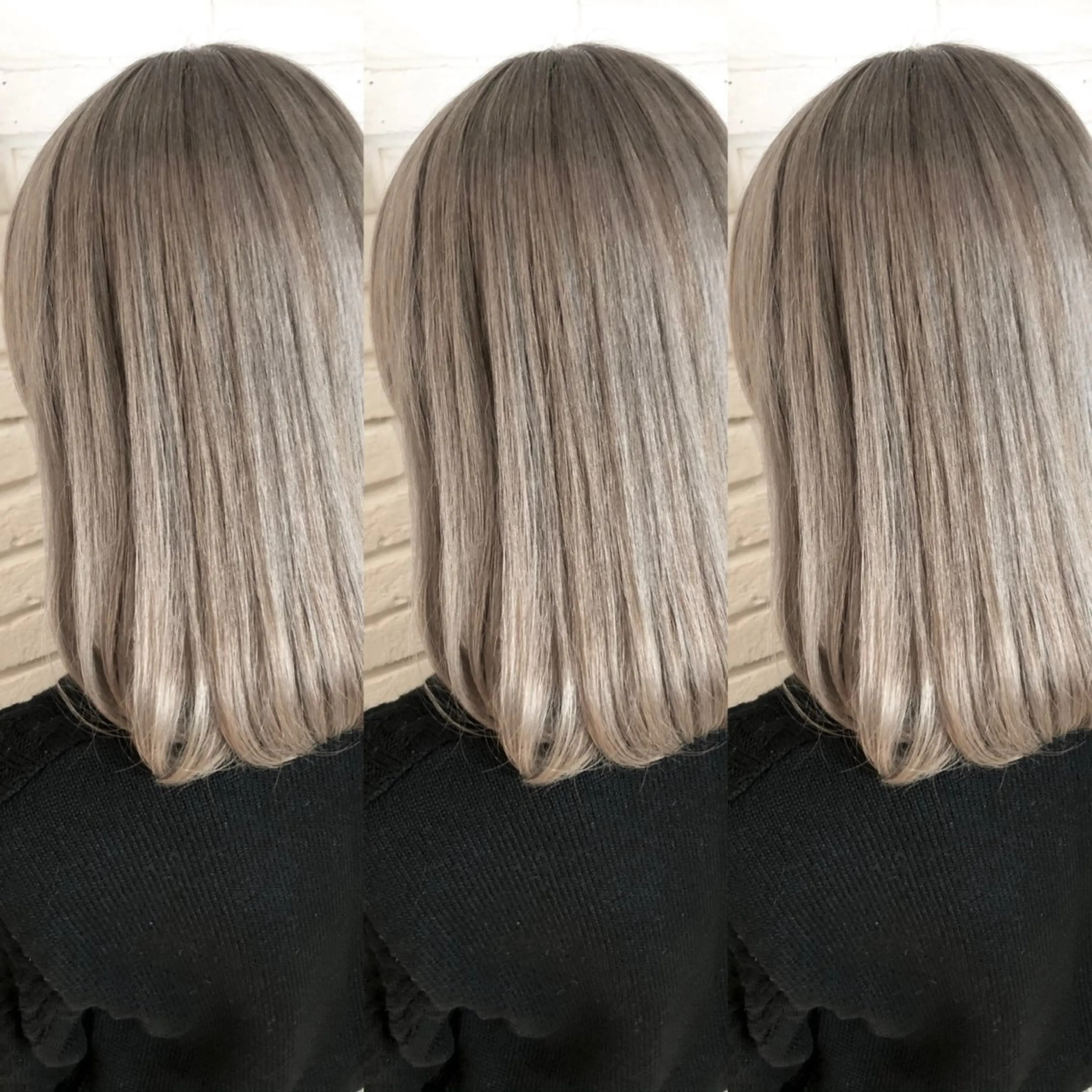 セミロング カラー ヘアカラー 宮下 浩一のヘアスタイル