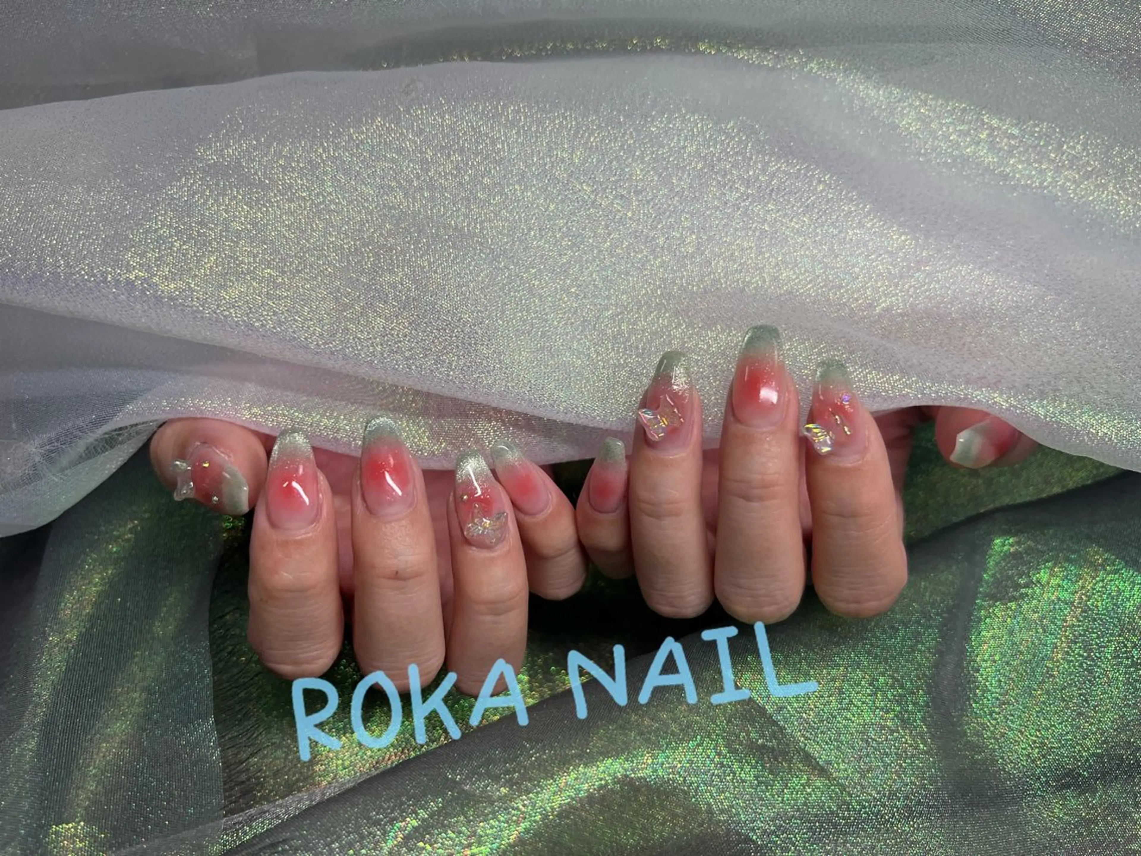 ネイル ハンドネイル 長さだし専門店 ROKANAILのネイルデザイン