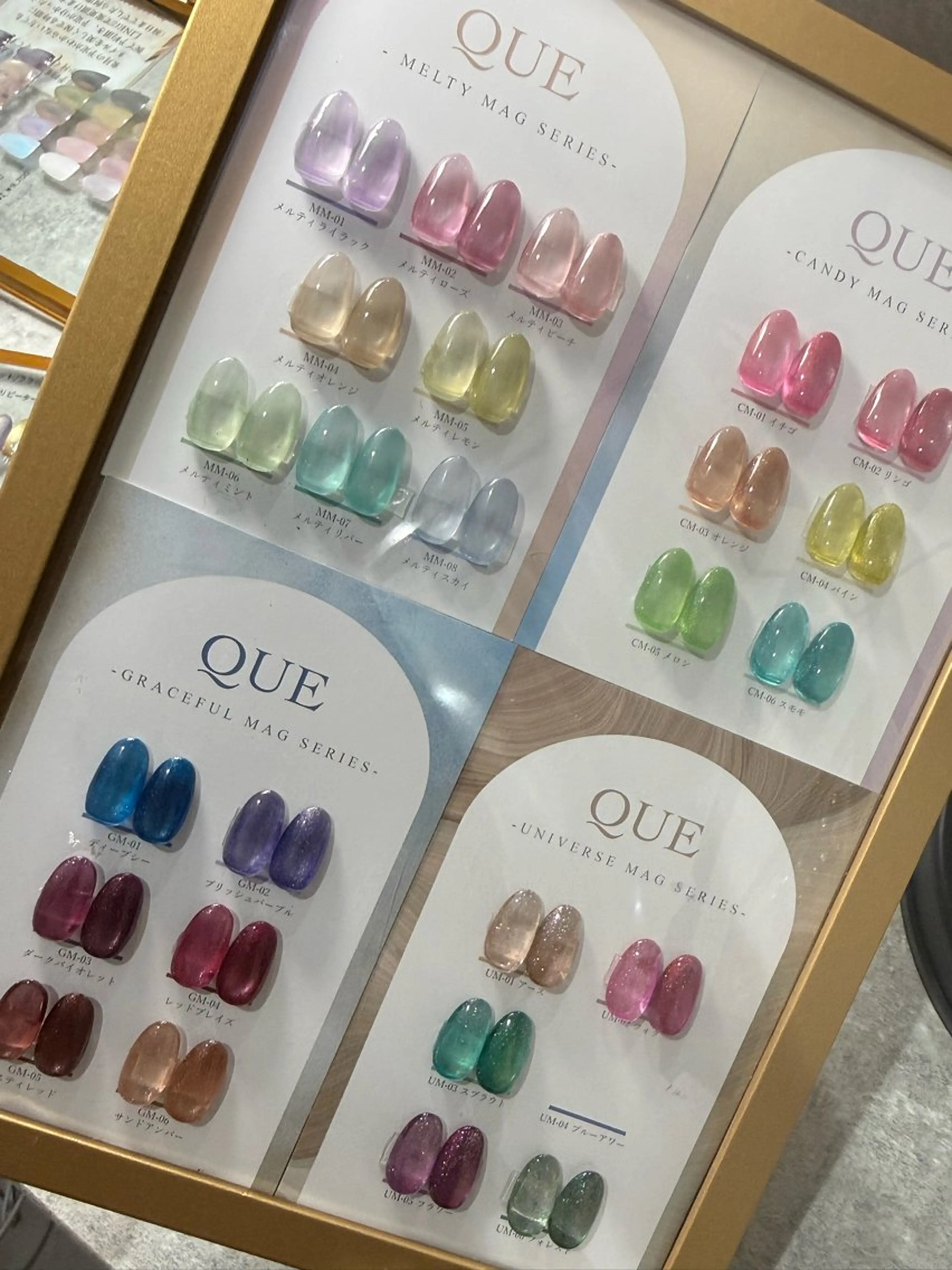 ネイル マグネットネイル ハンドネイル Lia nail大宮 勝俣のネイルデザイン