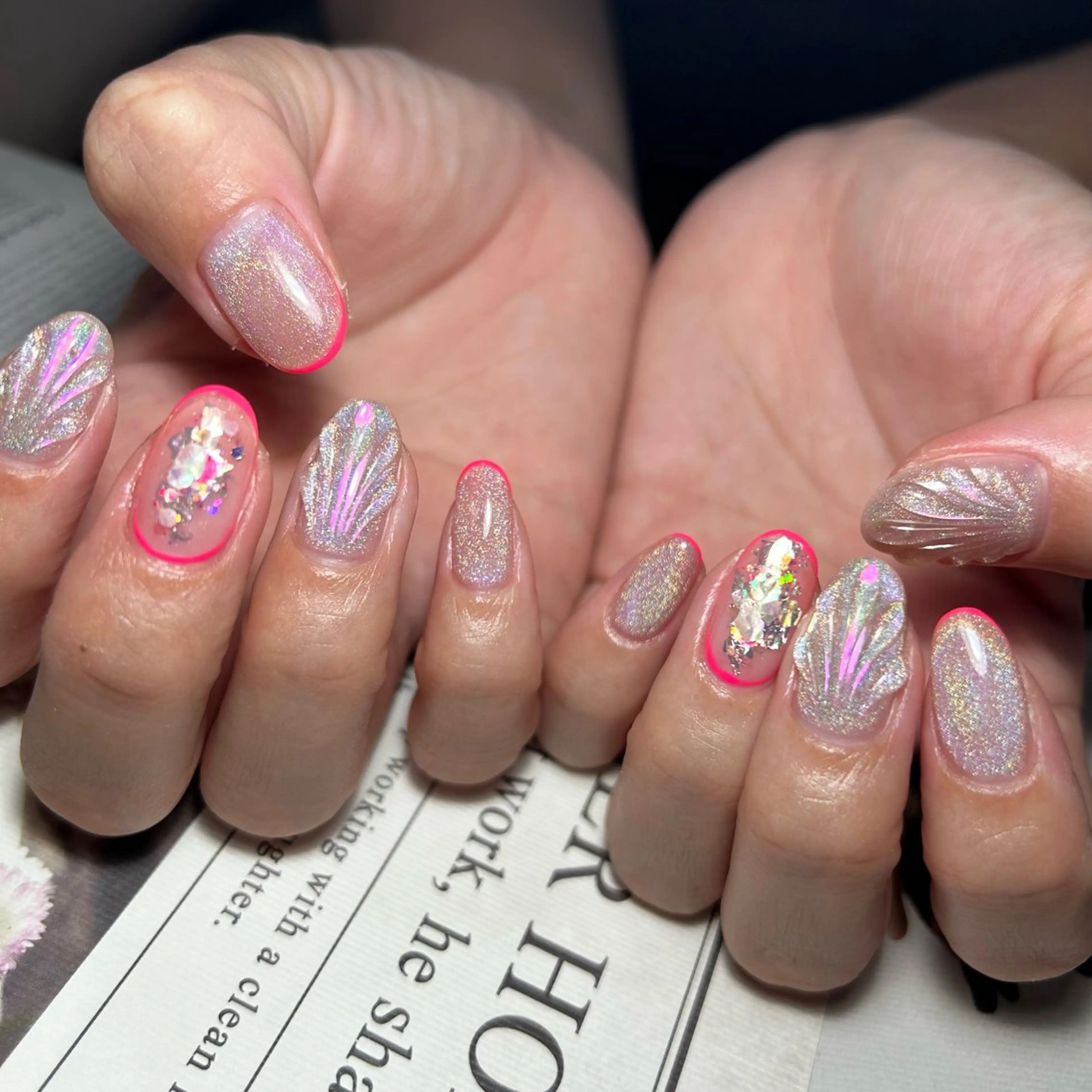 ネイル ハンドネイル nailroom‪ sb‪‪𓈒𓂂𓏸のネイルデザイン