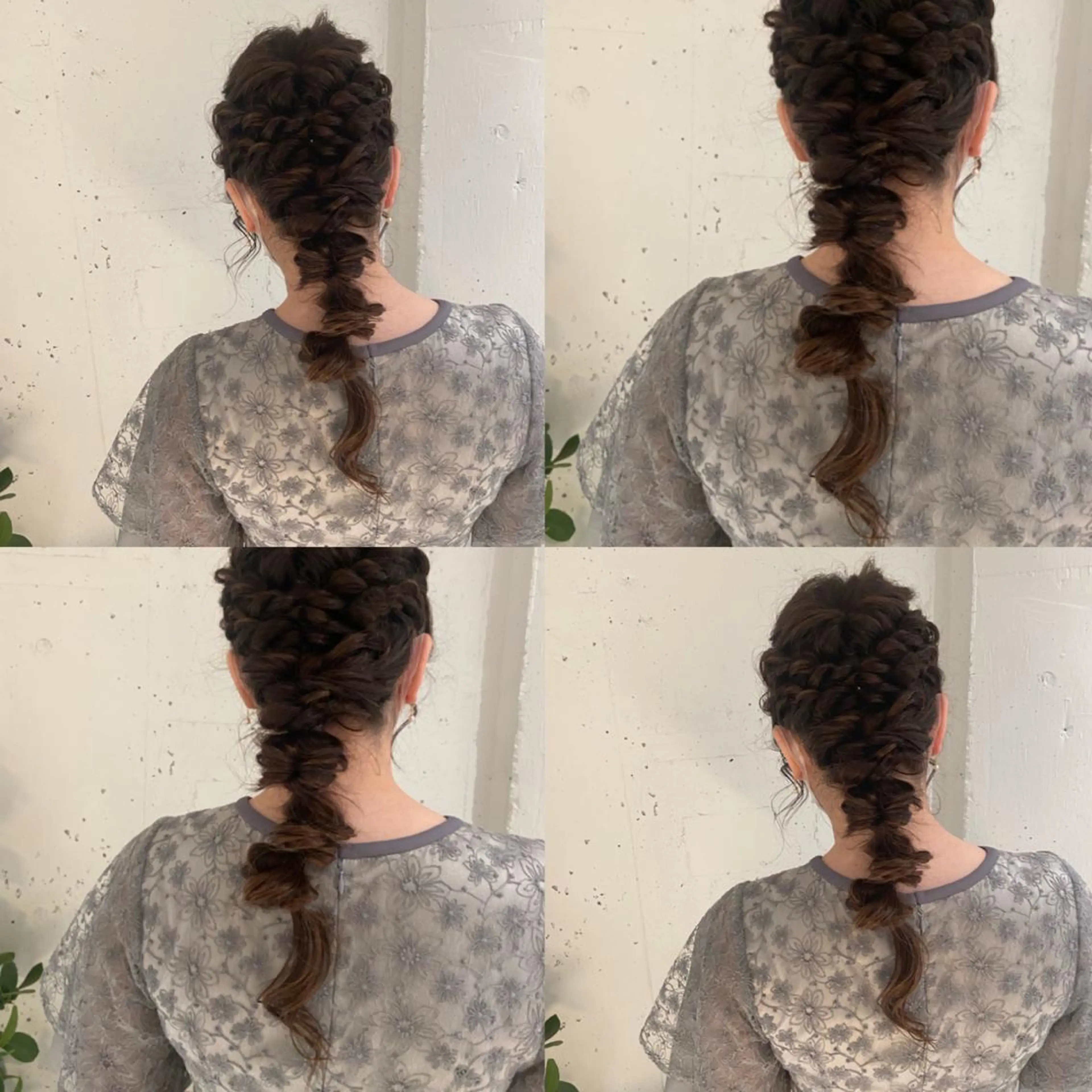 セミロング ヘアアレンジ カジュアルを女っぽく 𝗮𝘆𝗮𝗰𝗼のヘアスタイル