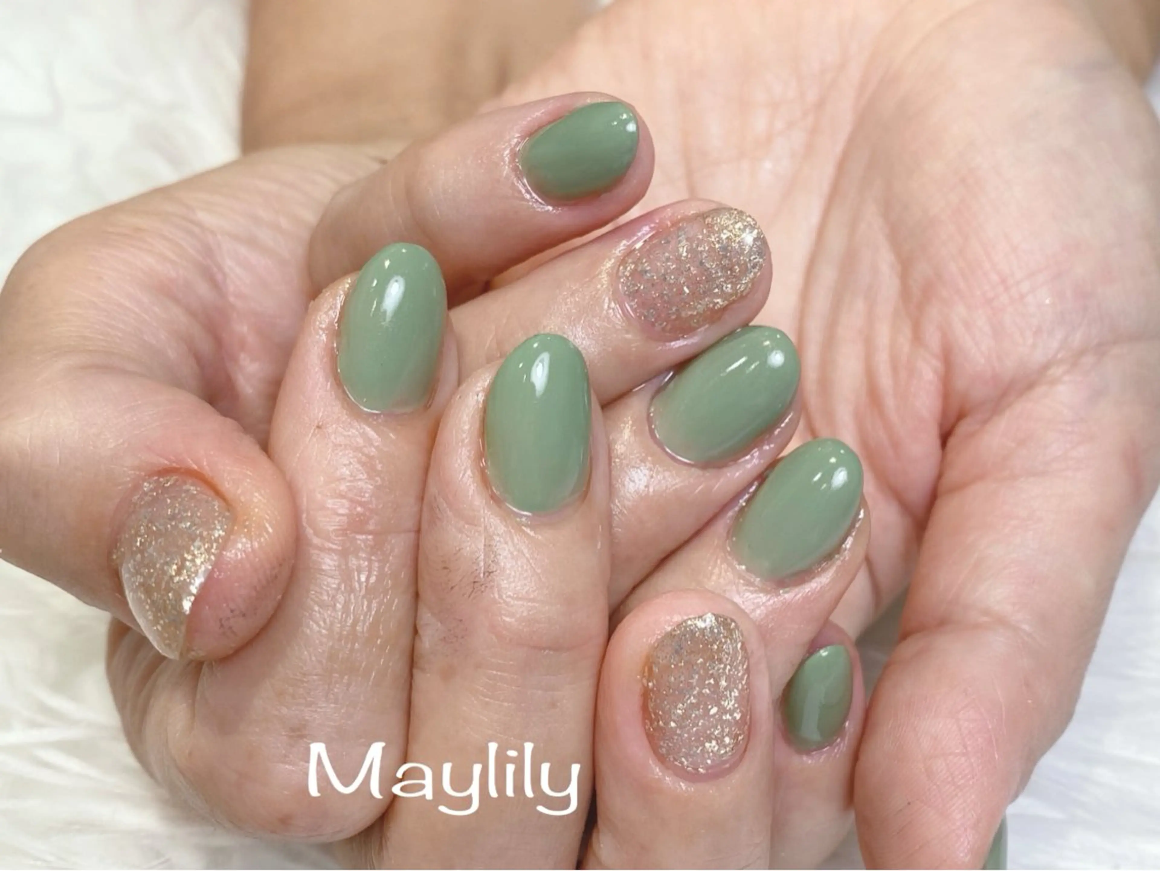 ネイル ワンカラーネイル ハンドネイル Nail care salon Maylily所属・Nail salon Maylilyのネイルデザイン