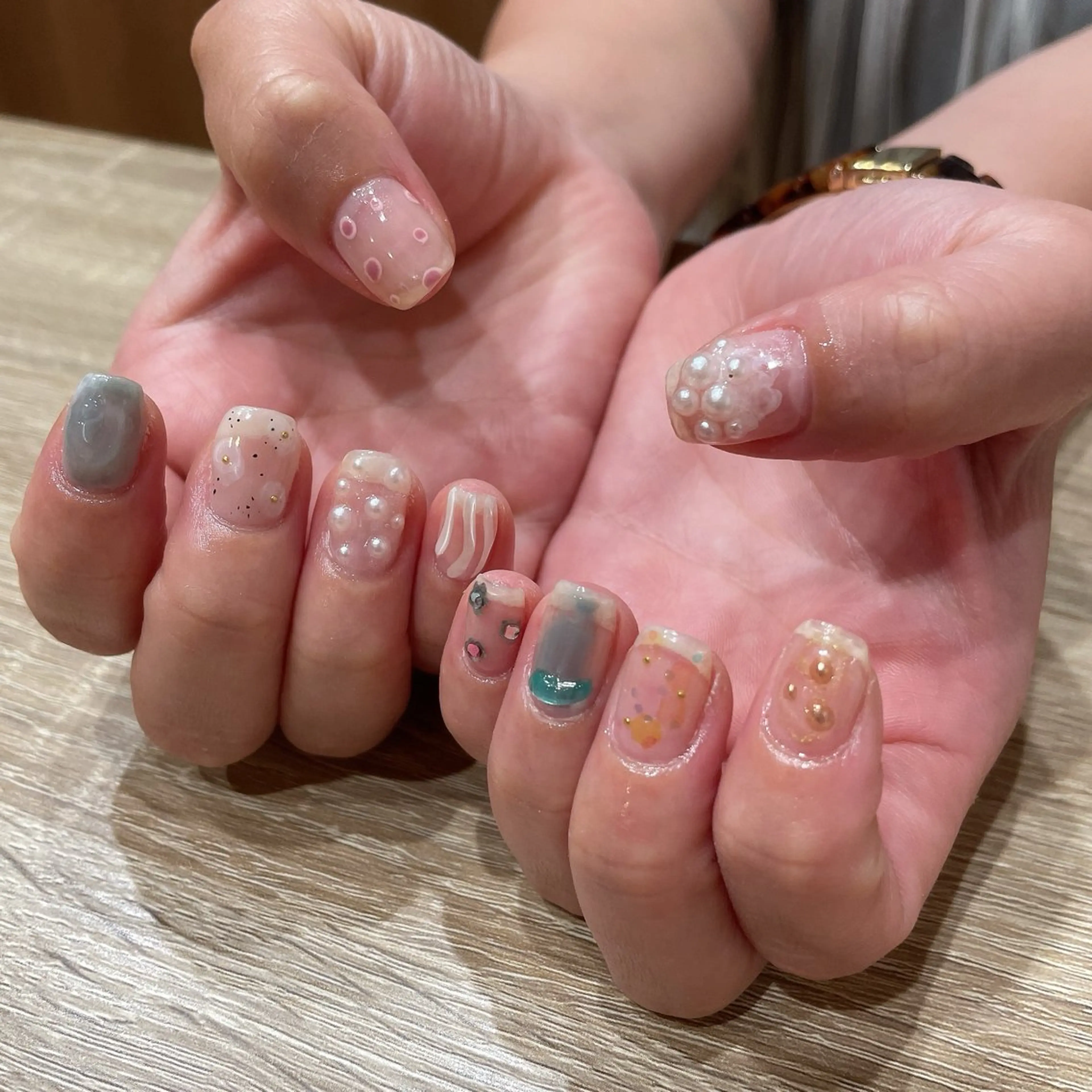 ネイル 持ち込み liberté所属・liberté🫧 新小岩のネイルデザイン
