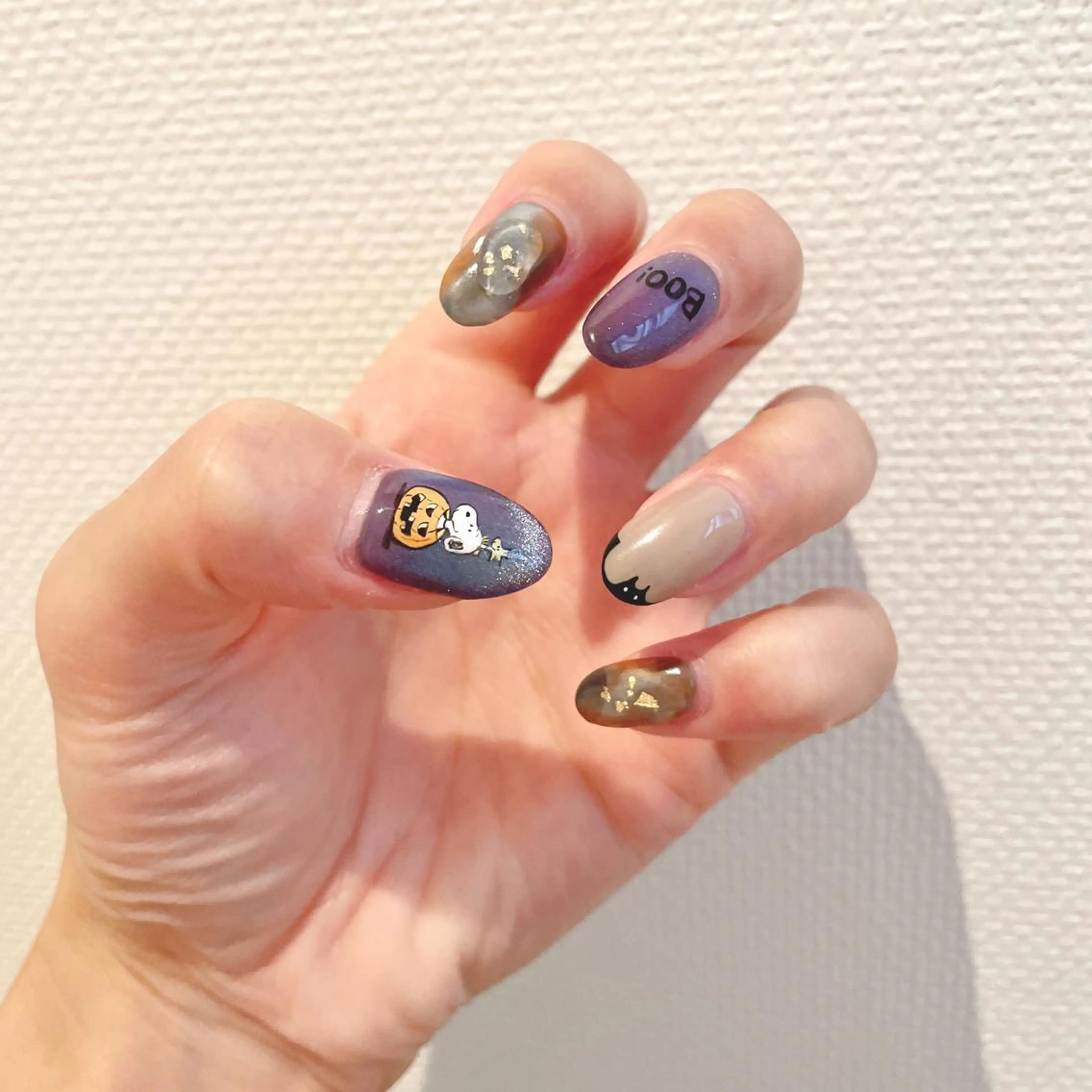 ネイル ハロウィン ハンドネイル ハンドケア NAIL SALON le'anaのネイルデザイン