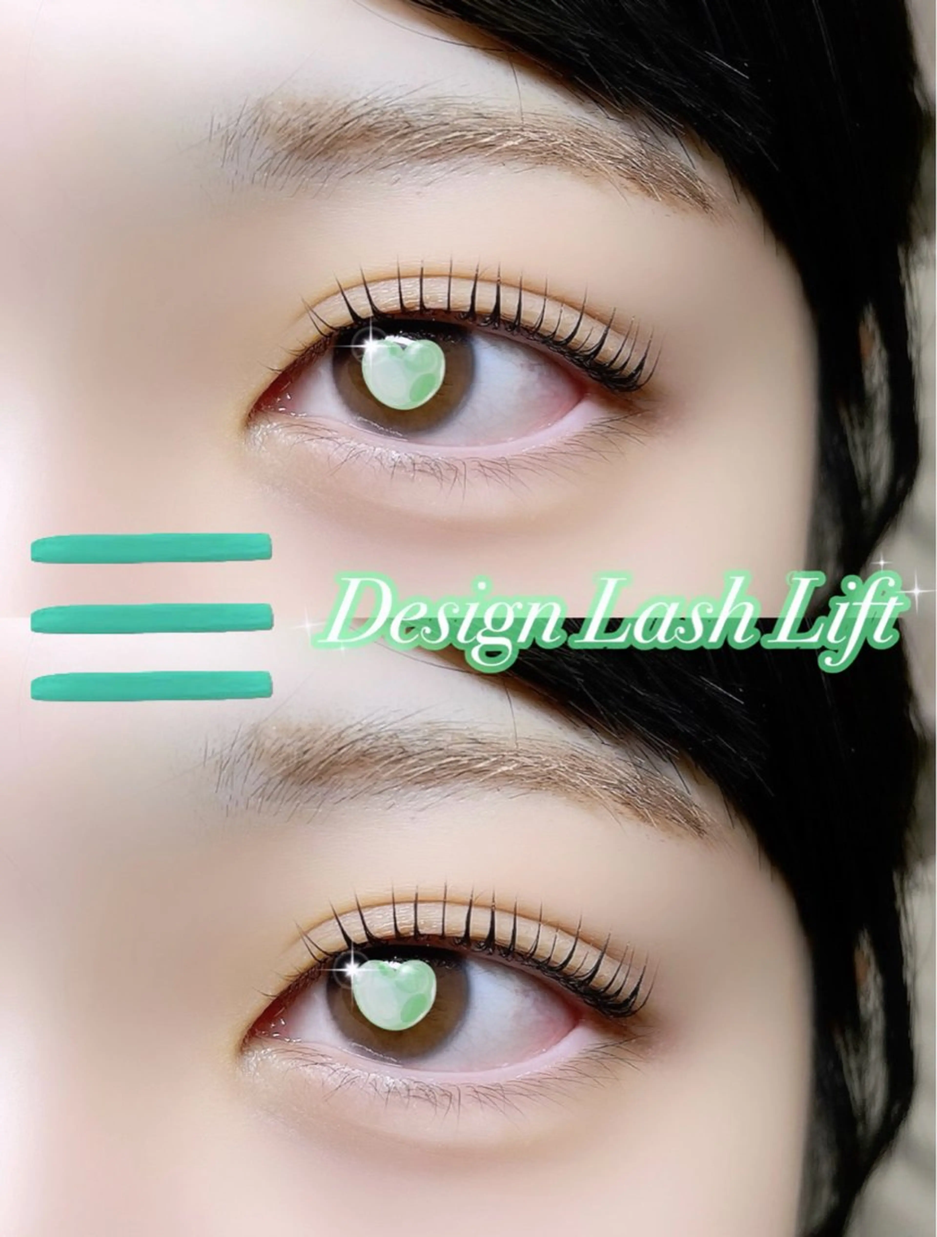 マツエク・マツパ Lカール REMIA🎀 NAGAOKAのマツエク・マツパデザイン