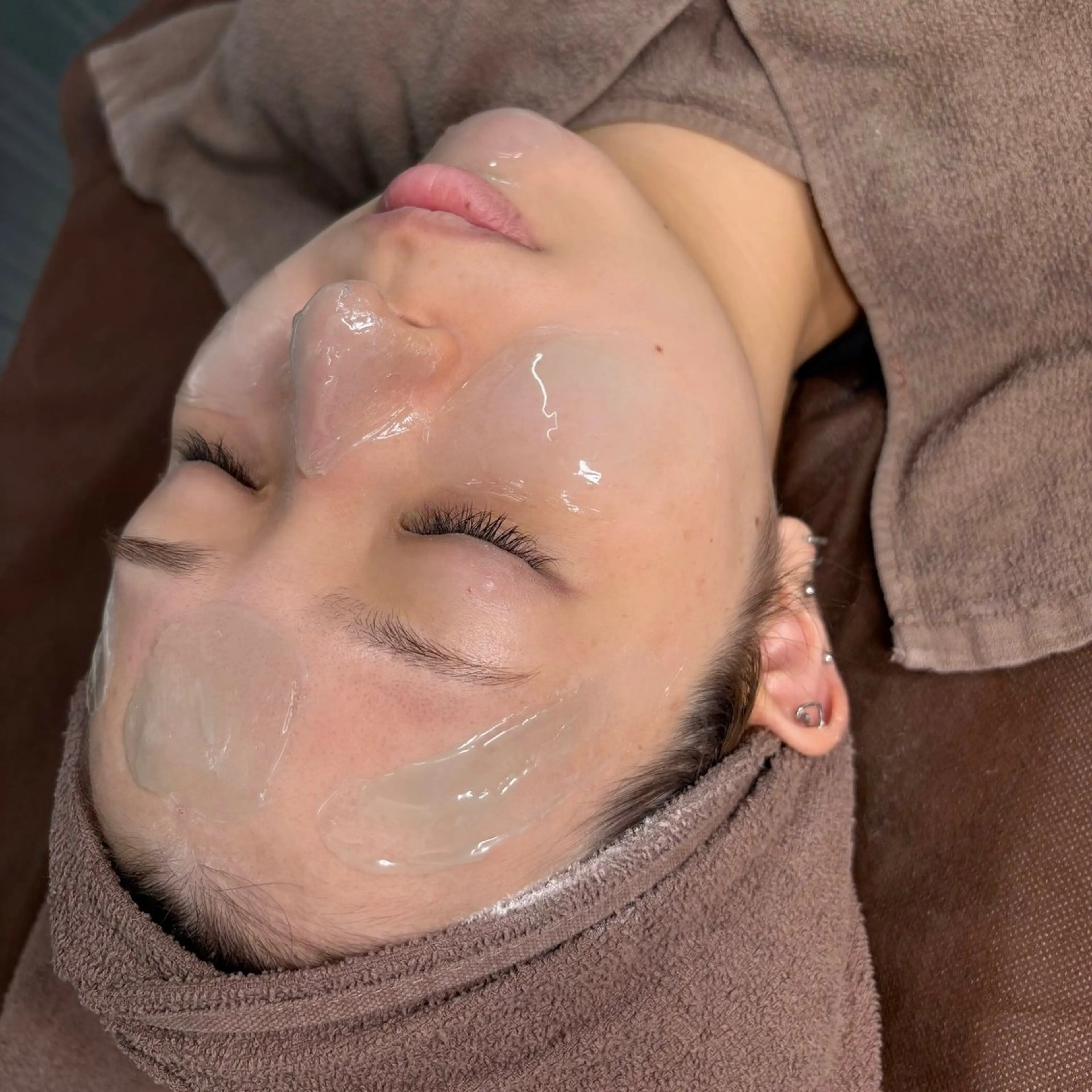 🉐【当日次回予約】フェイシャルWax脱毛➕毛穴引き締め保湿パック✨️の写真