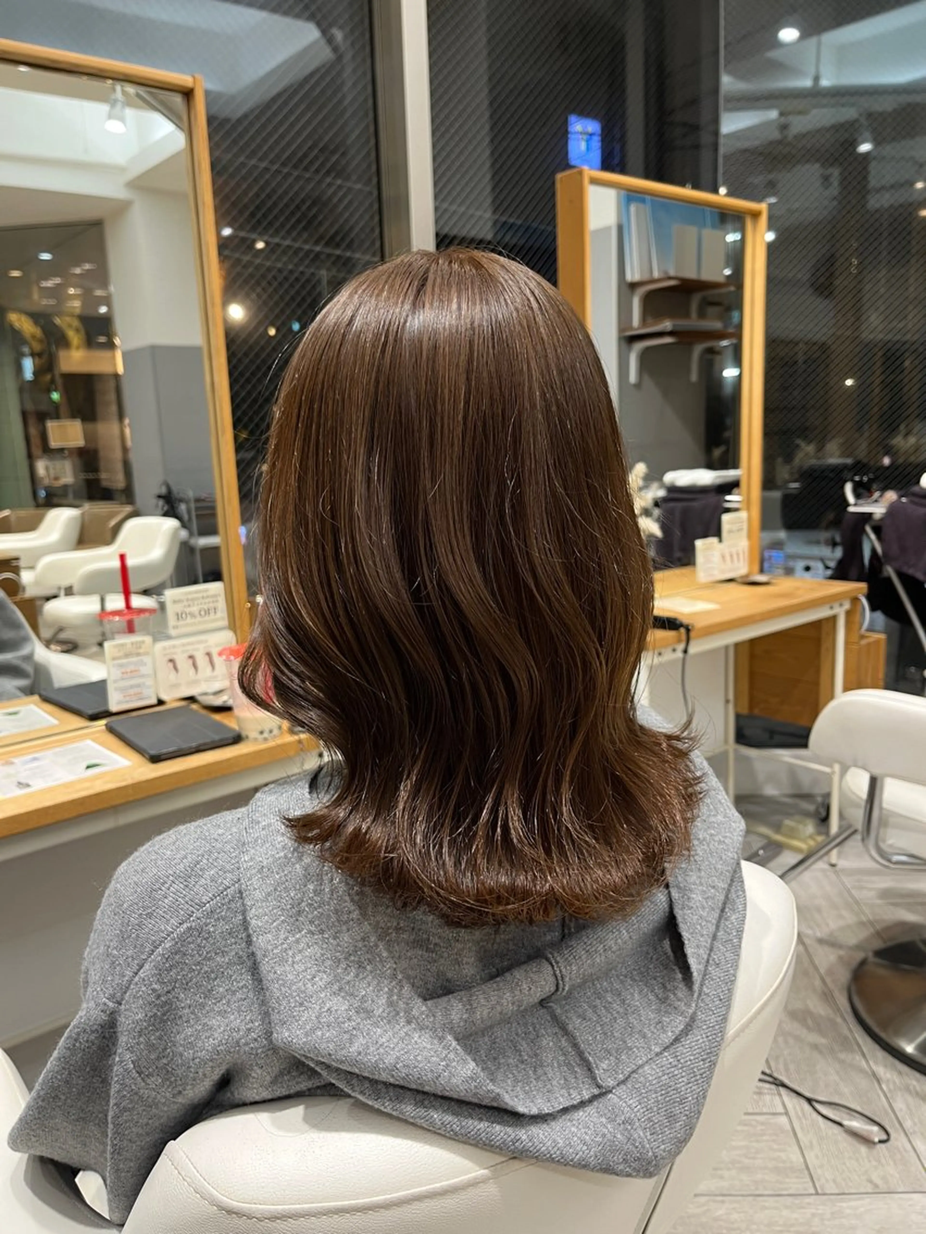 ロング カット ヘアカラー トリートメント AVANCE. chisatoのヘアスタイル