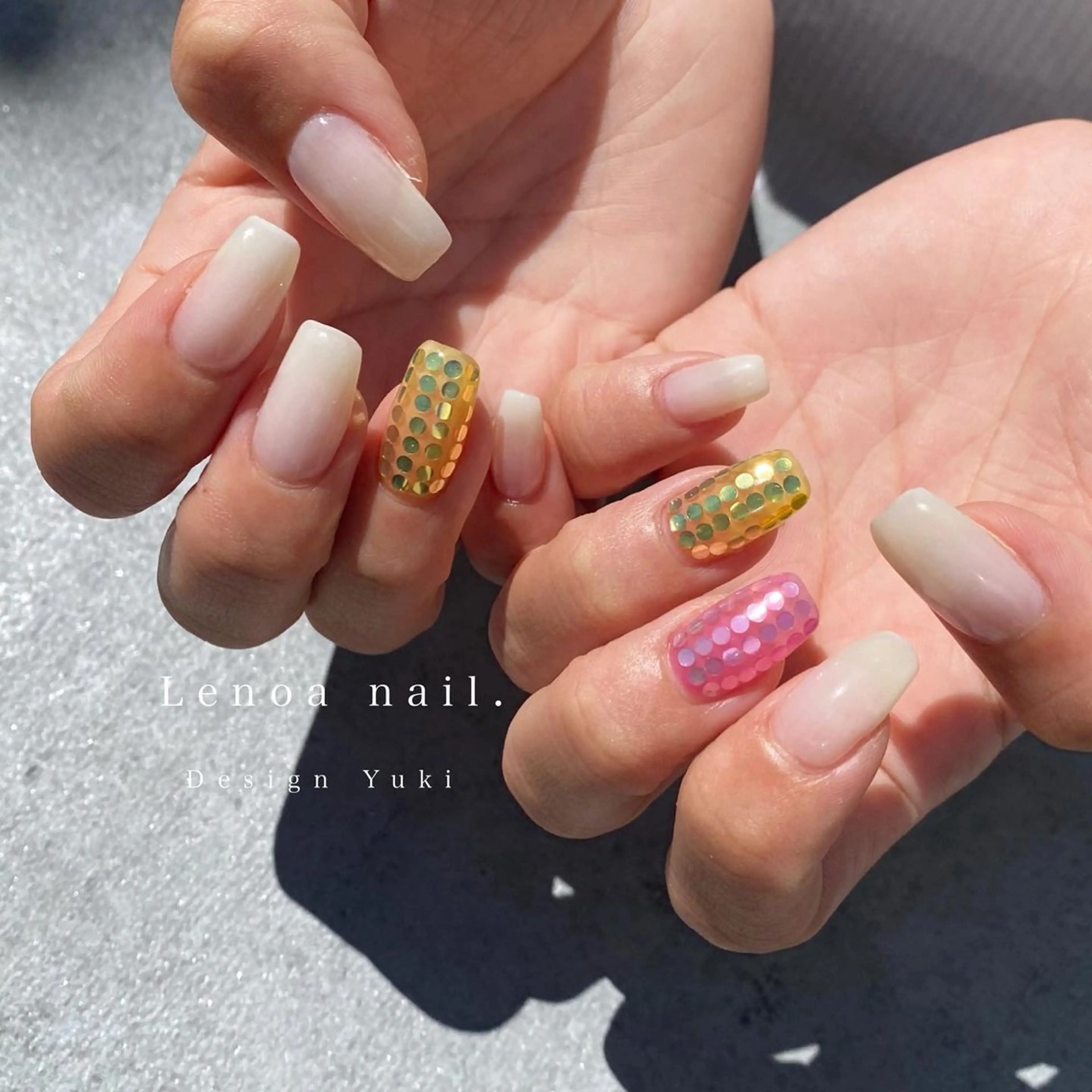 ネイル ハンドネイル Lenoa Yukiのネイルデザイン