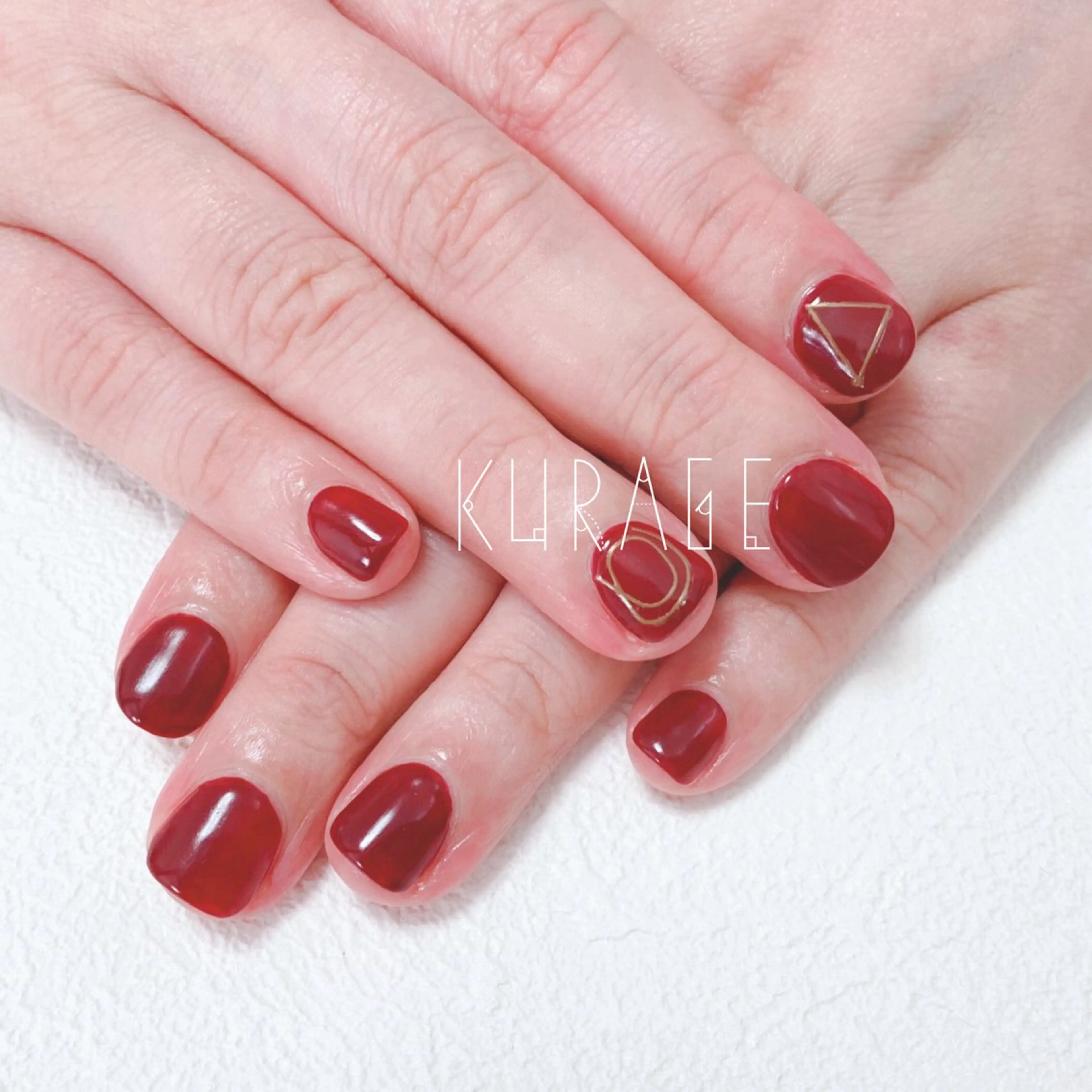ネイル ハンドネイル private salon 海月のネイルデザイン
