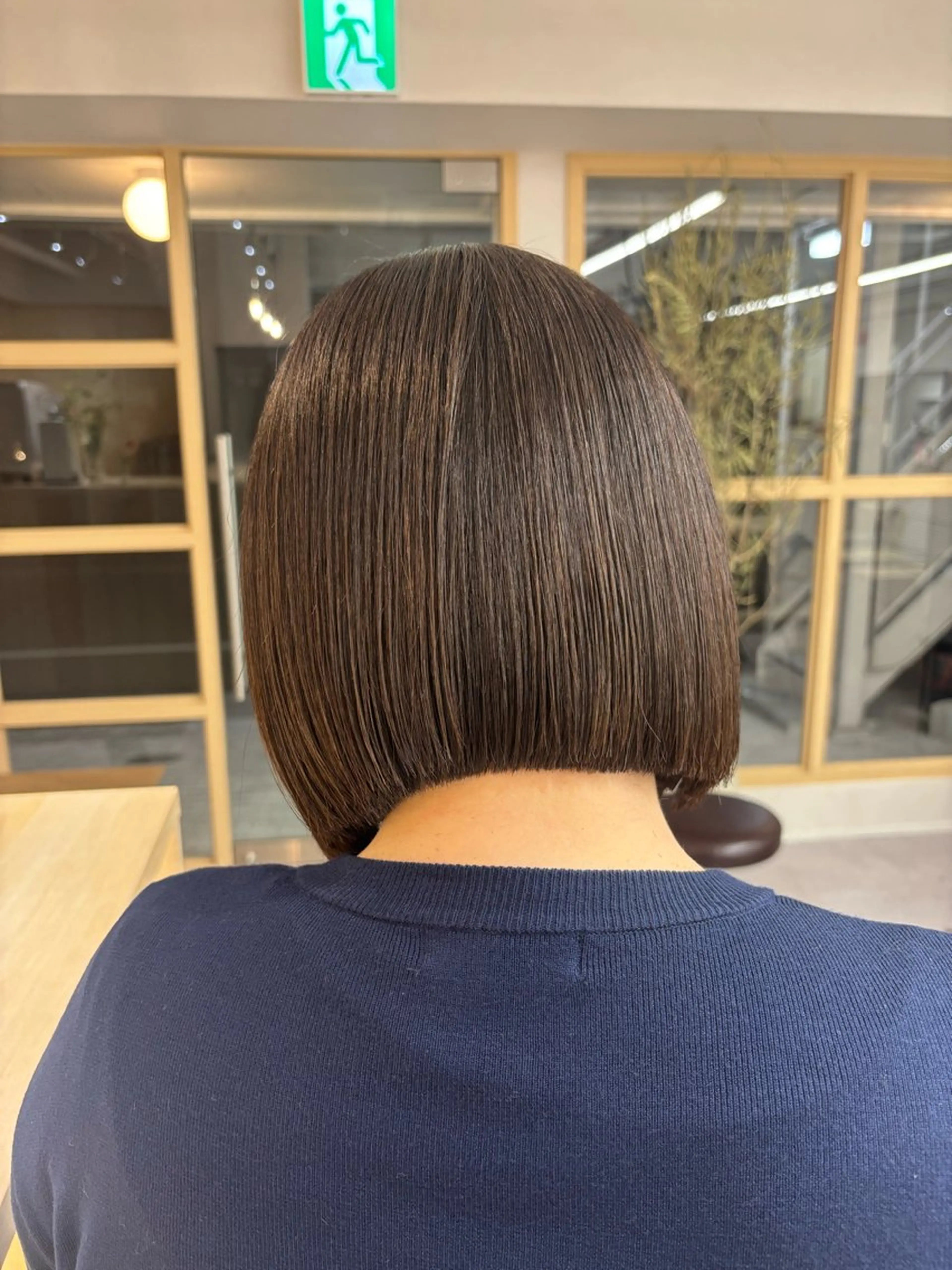 ミディアム ボブ/ベージュ /MIYUのヘアスタイル