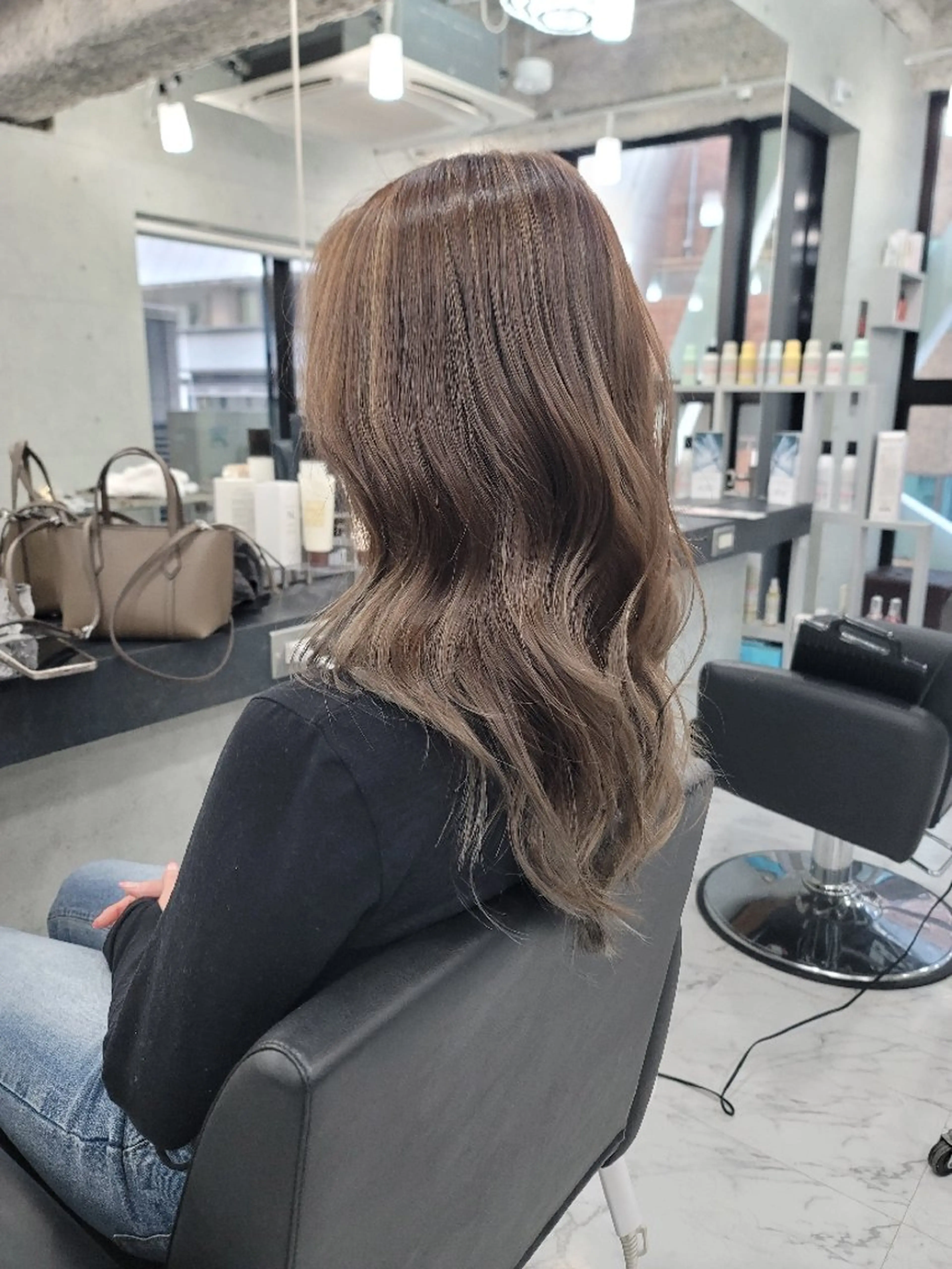 ロング カラー ヘアアレンジ ❇️安達 優心❇️ レイヤー/艶髪特化のヘアスタイル