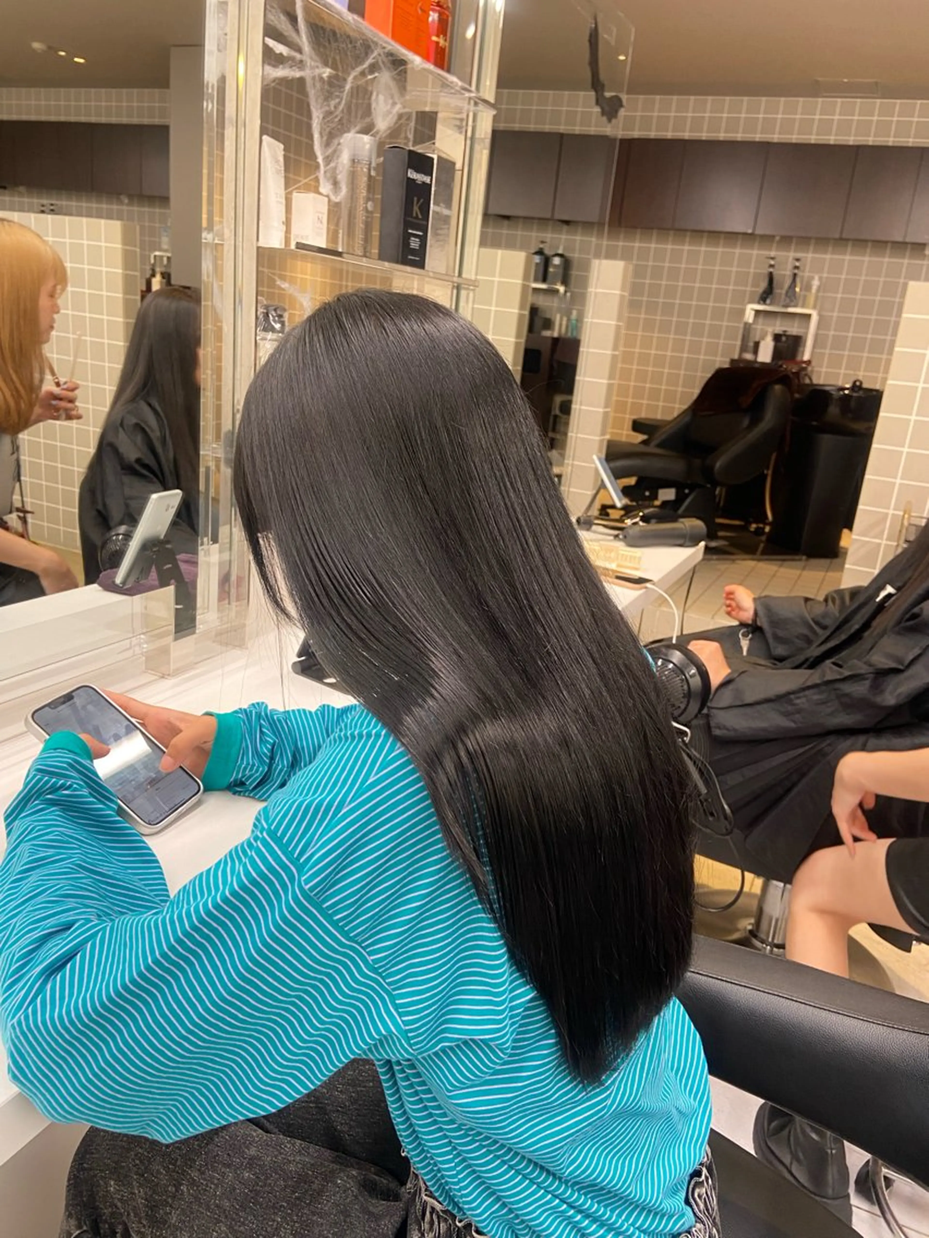 ミディアム カラー ヘアアレンジ Over hair_ misakiのヘアスタイル