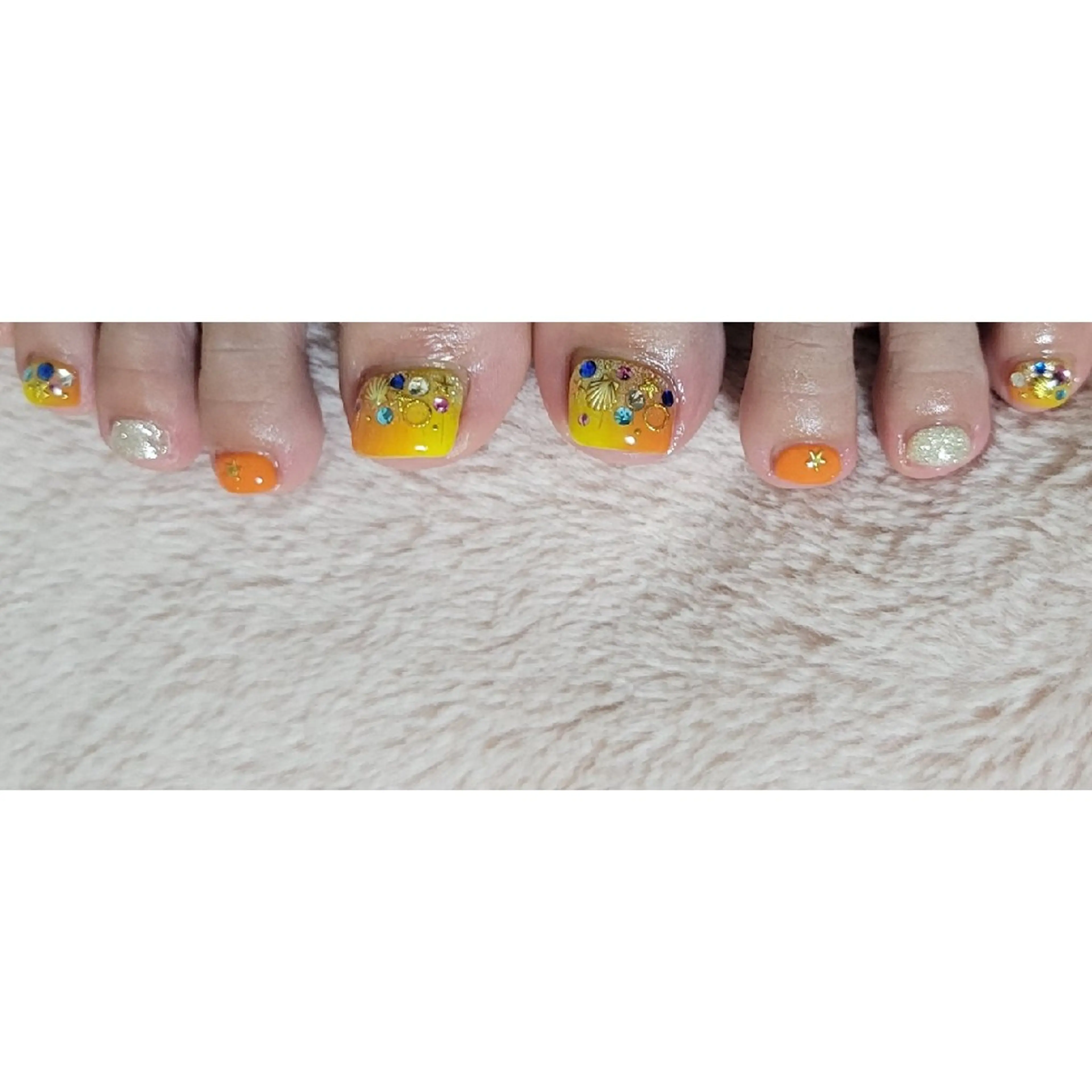 ネイル フットネイル ネイルサロンほっこり kanaのネイルデザイン