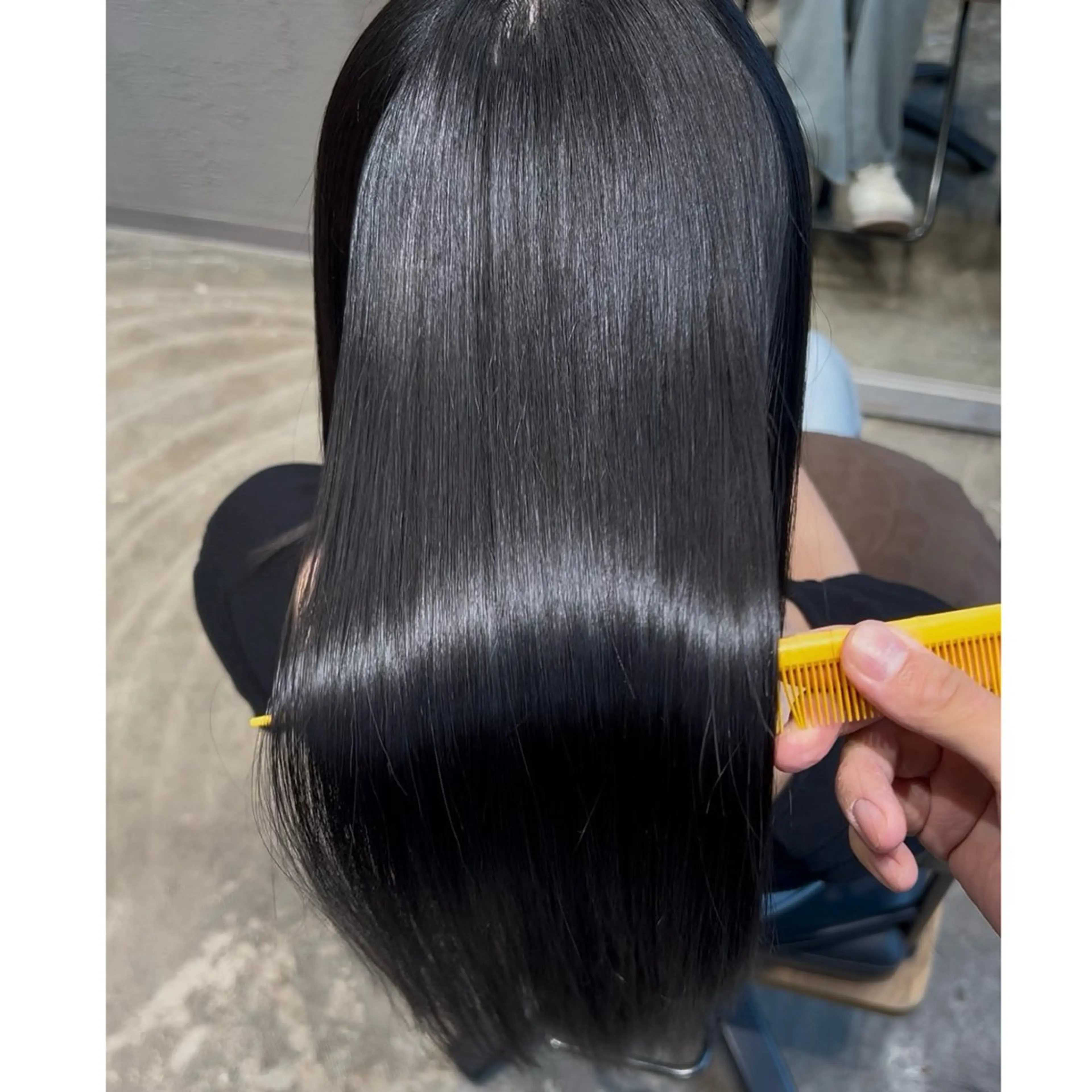 カット＋髪質改善カラー＋Tr ¥18,000 → ¥15,000の写真