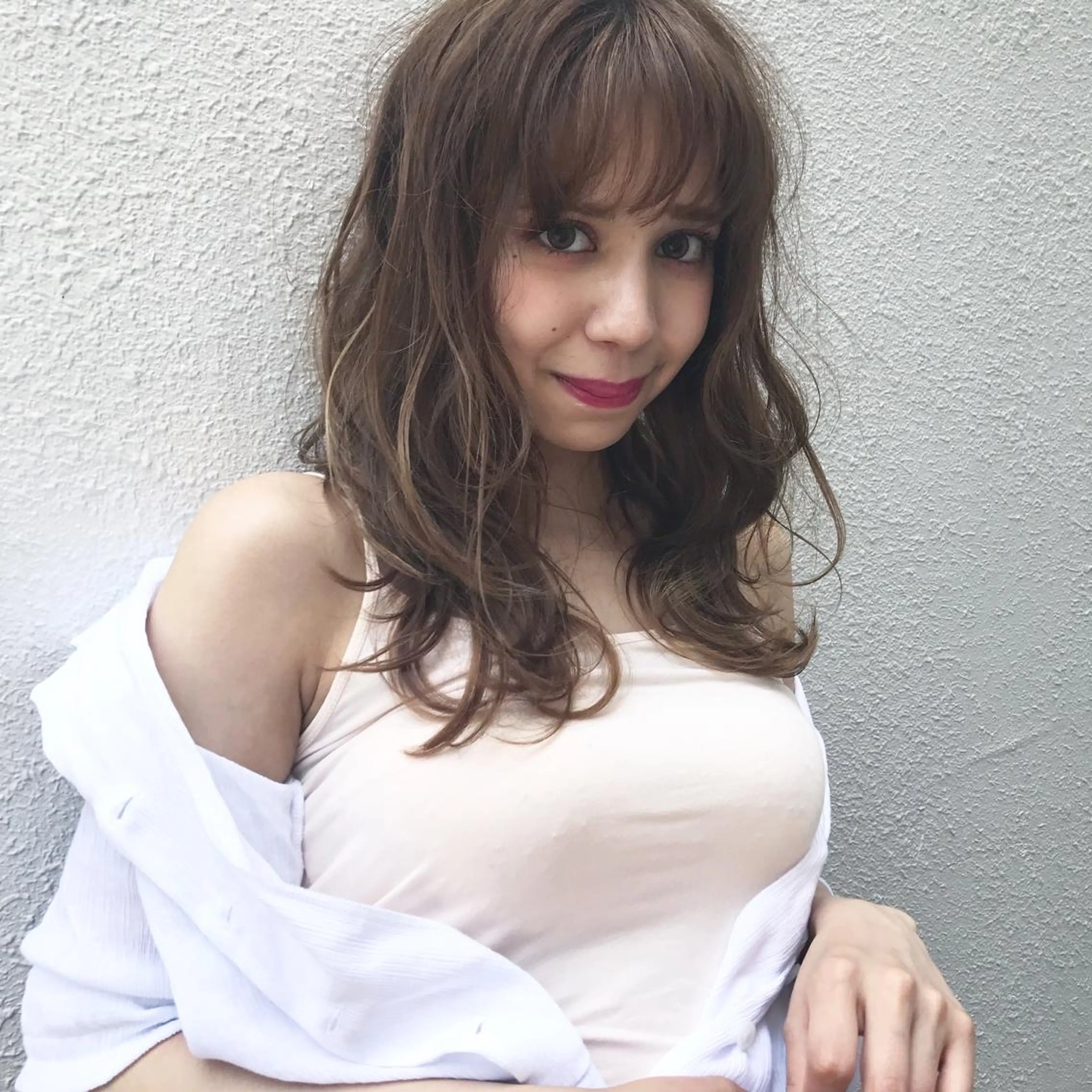 ロング カラー ヘアアレンジ Zina渋谷エリア マネージャShionのヘアスタイル