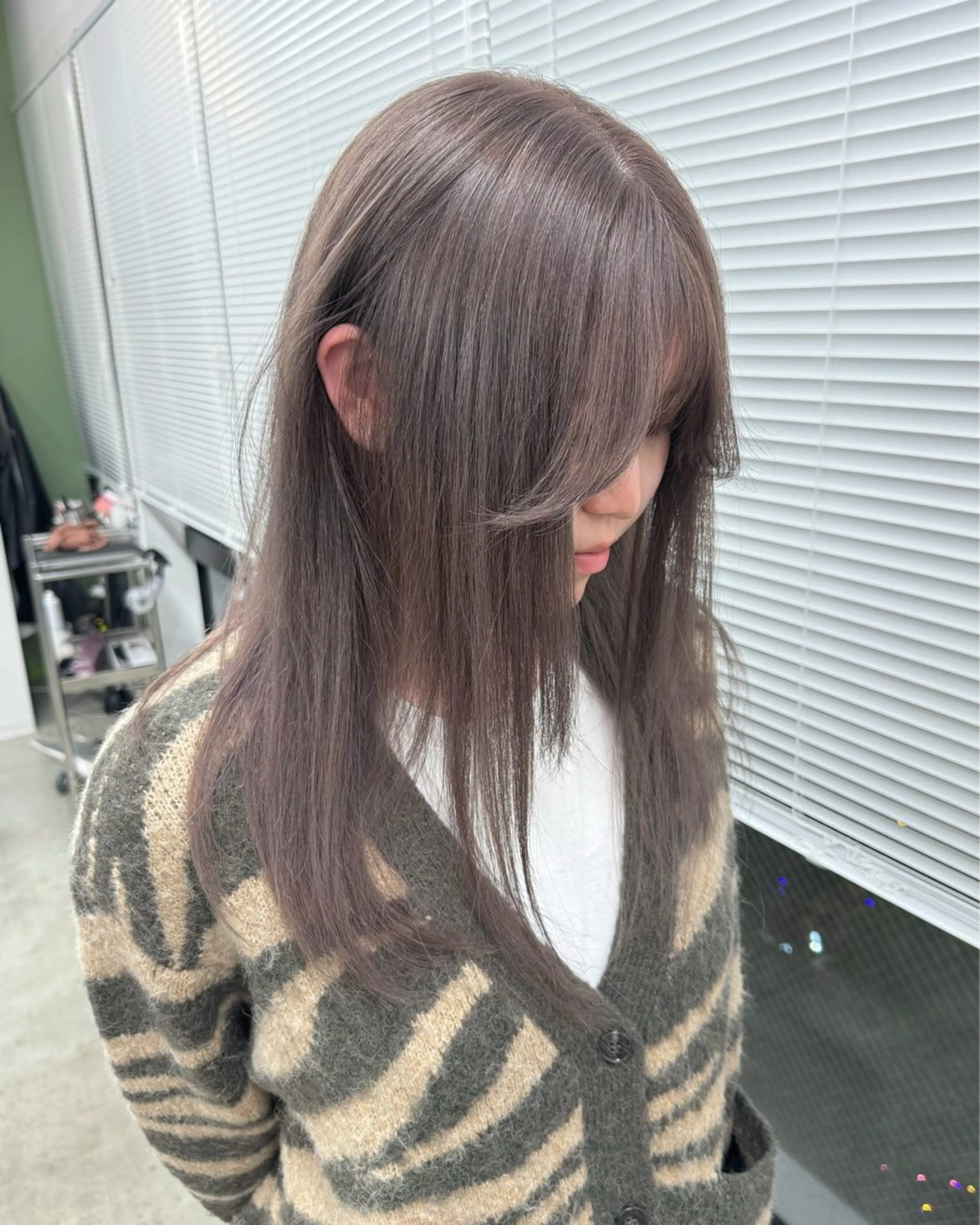 ロング カラー ヘアカラー トリートメント エクステモデル募集 💗大阪梅田/川上のヘアスタイル