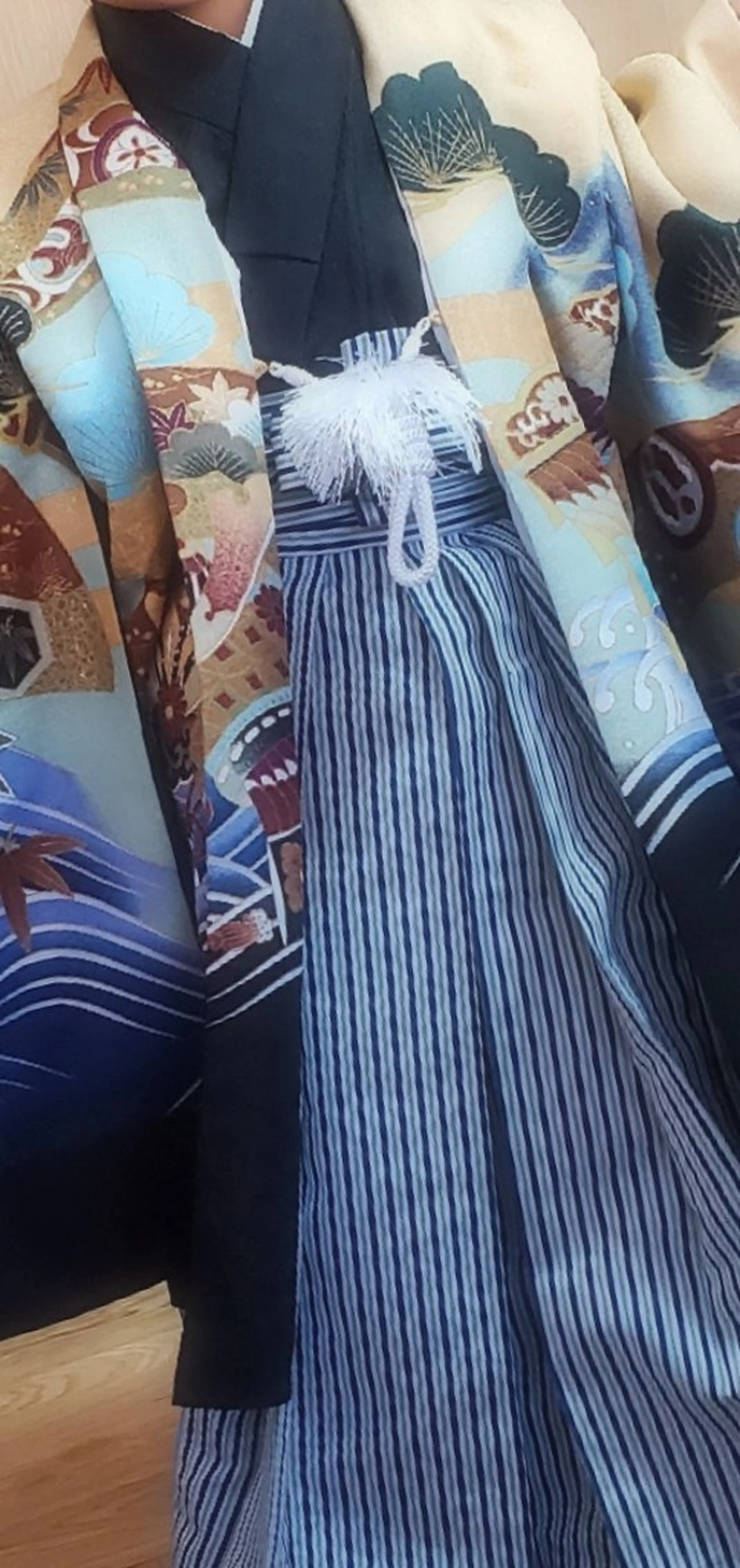 七五三5歳男の子👦 着付け➕ヘアセット【ご予約は予約リクエストをお願いします】の写真