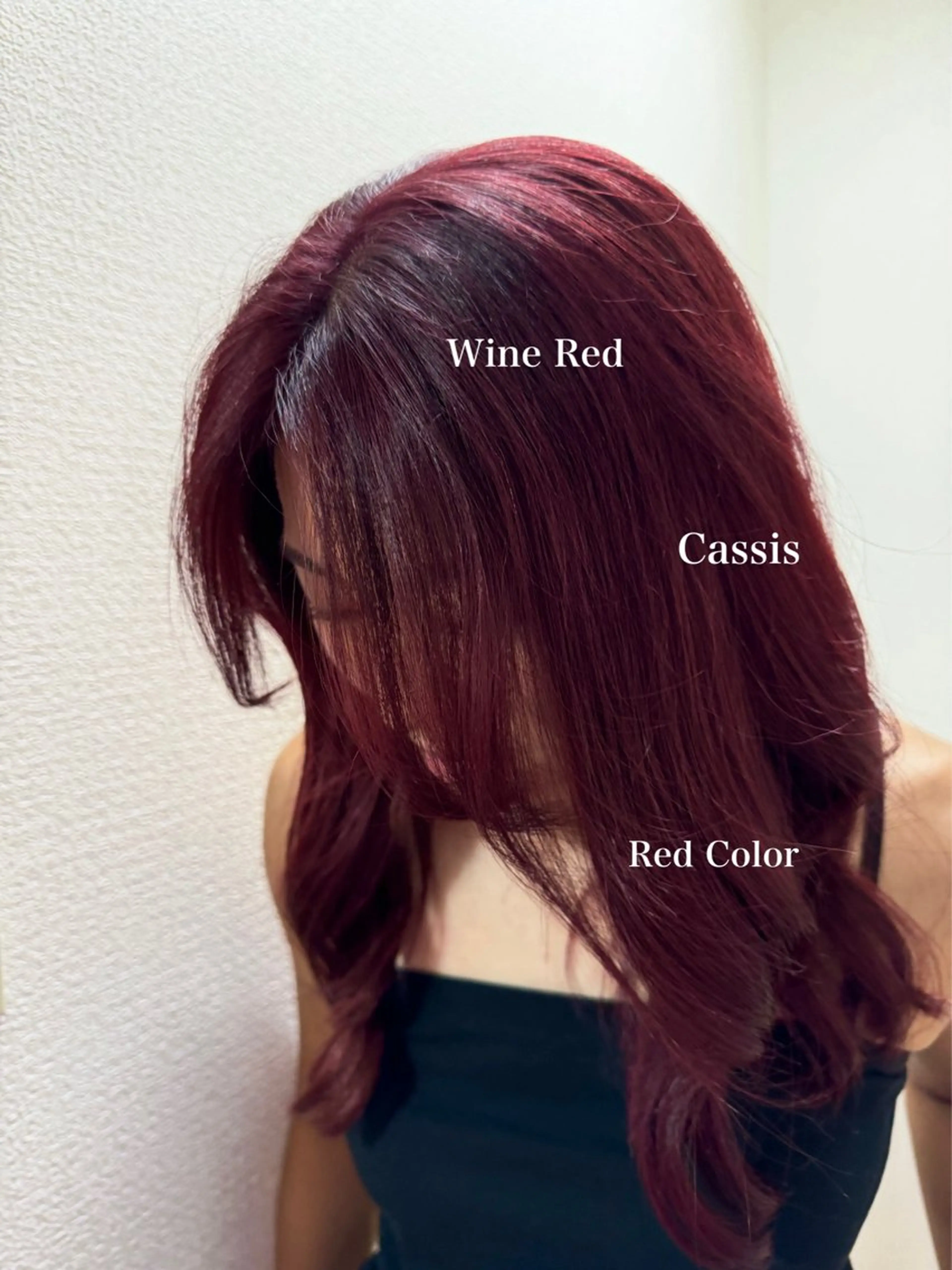 ロング カラー ブリーチ レッドカラー mao/天神ブリーチ ハイトーンカラーのヘアスタイル