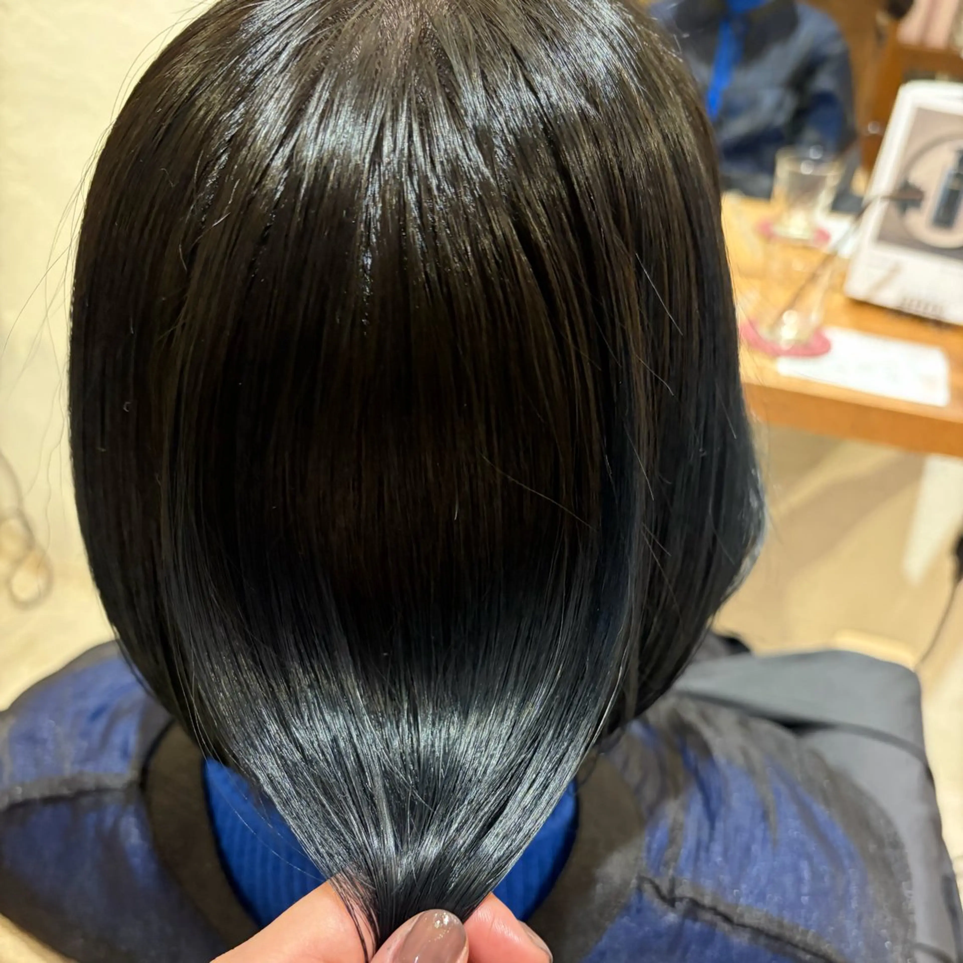 カラー はらだ まおのヘアスタイル