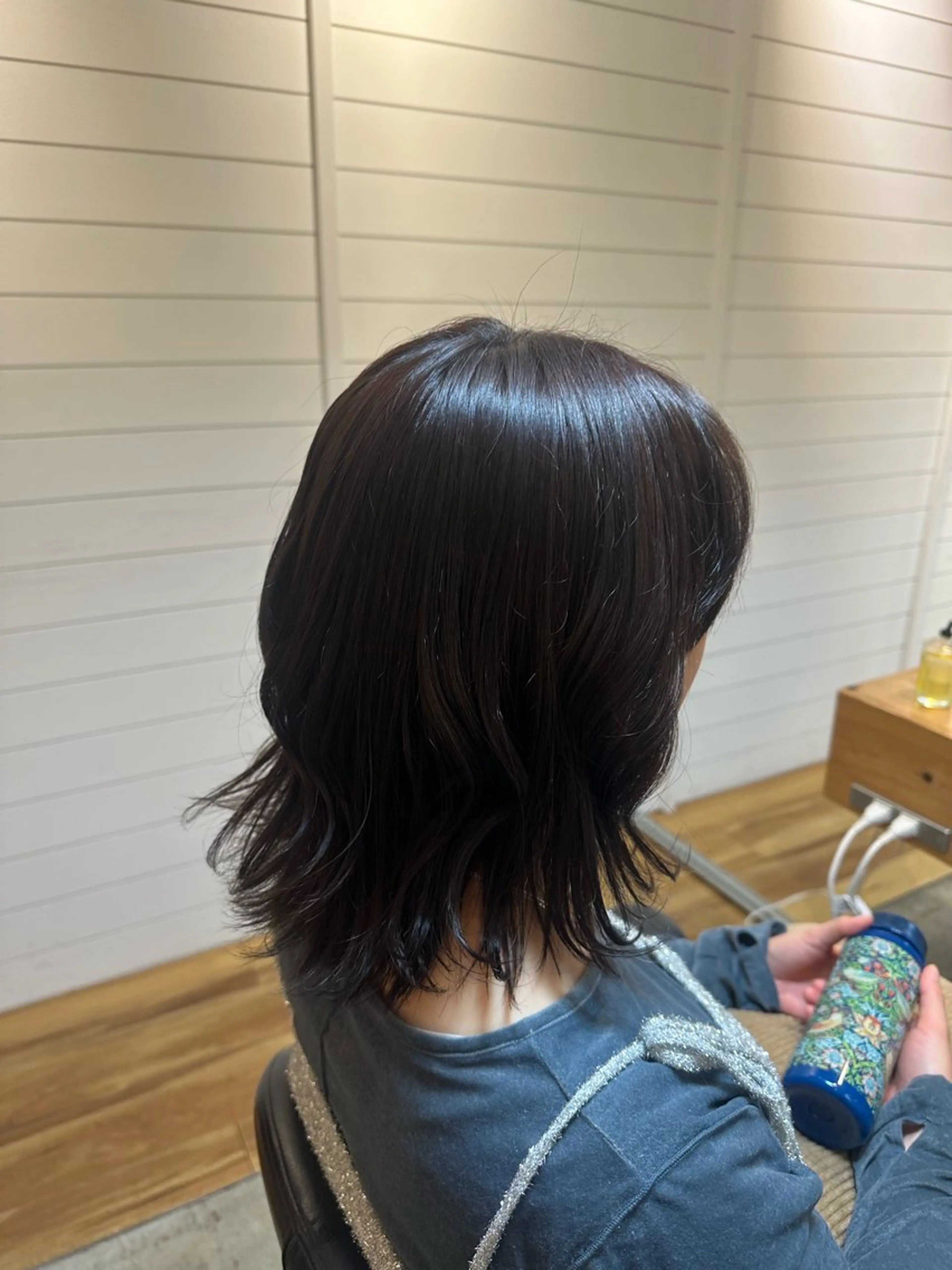 ミディアム カラー ブリーチカラー/ 透明感/aika¨̮のヘアスタイル