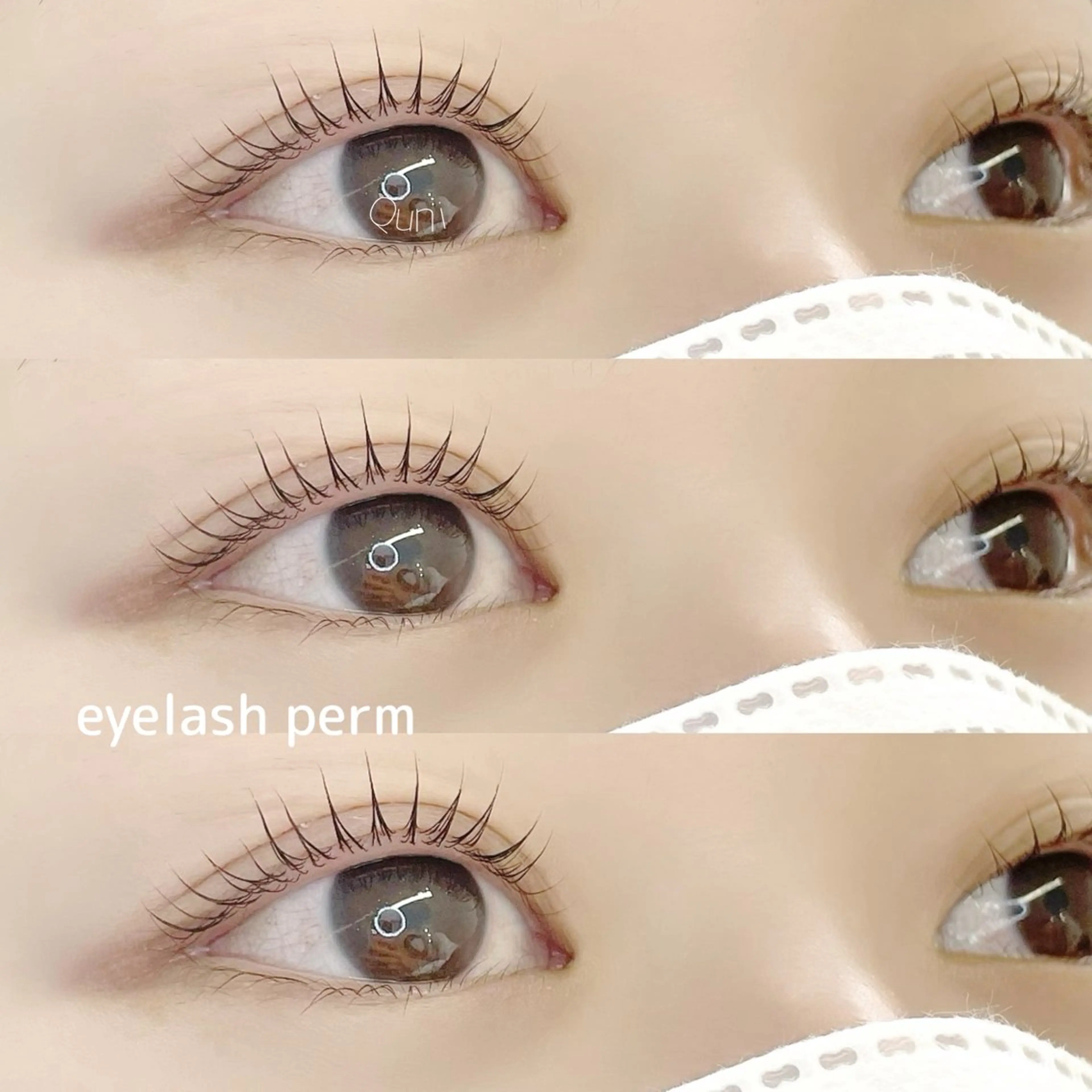 マツエク・マツパ マツパ Quni ☁️のマツエク・マツパデザイン