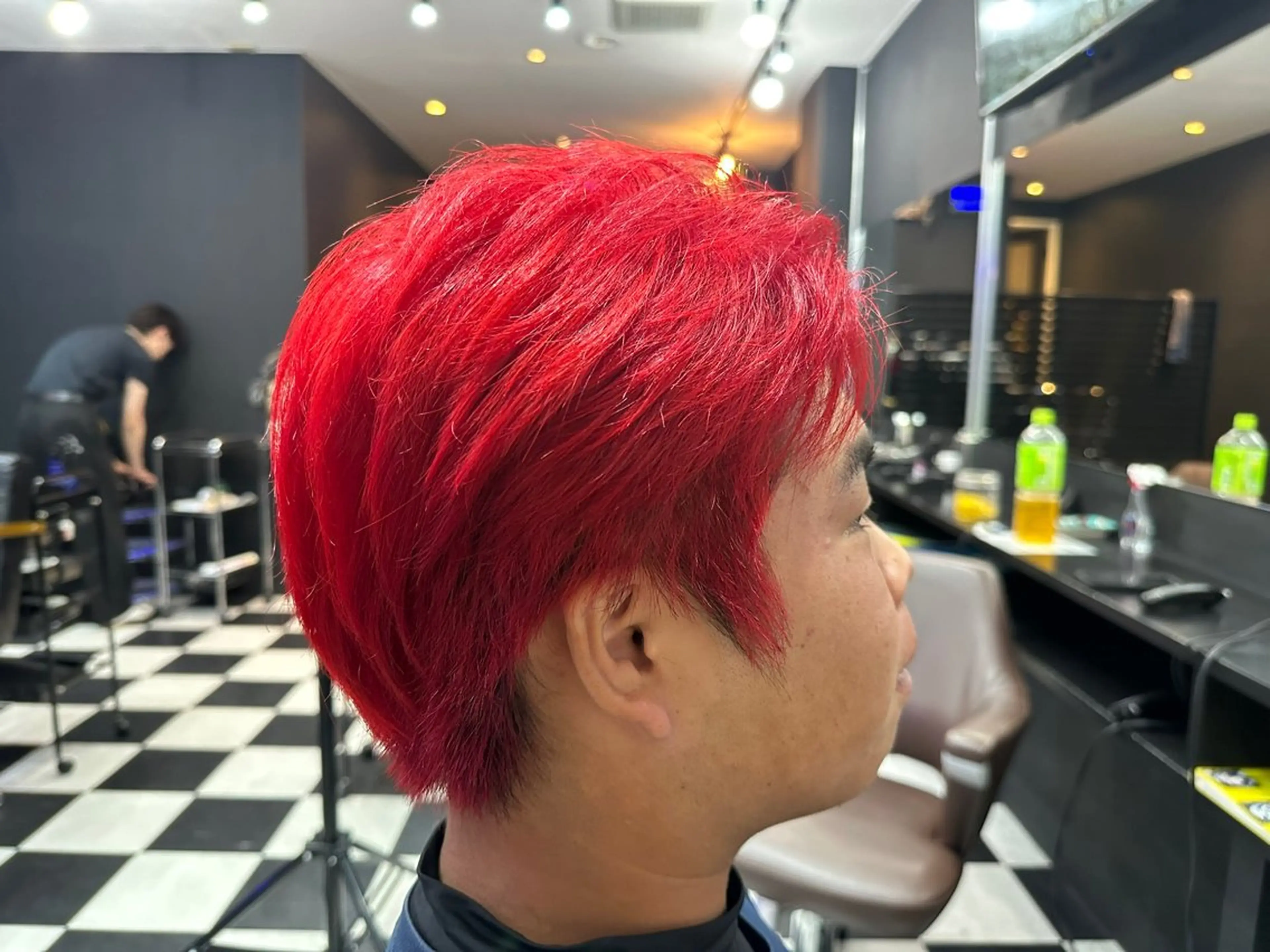 カラー ベージュカラー ブリーチ 透明感カラー グレージュ ラベンダーカラー ヘアカラー トリートメント 京都/伏見/メンズ/ 石田昂のヘアスタイル