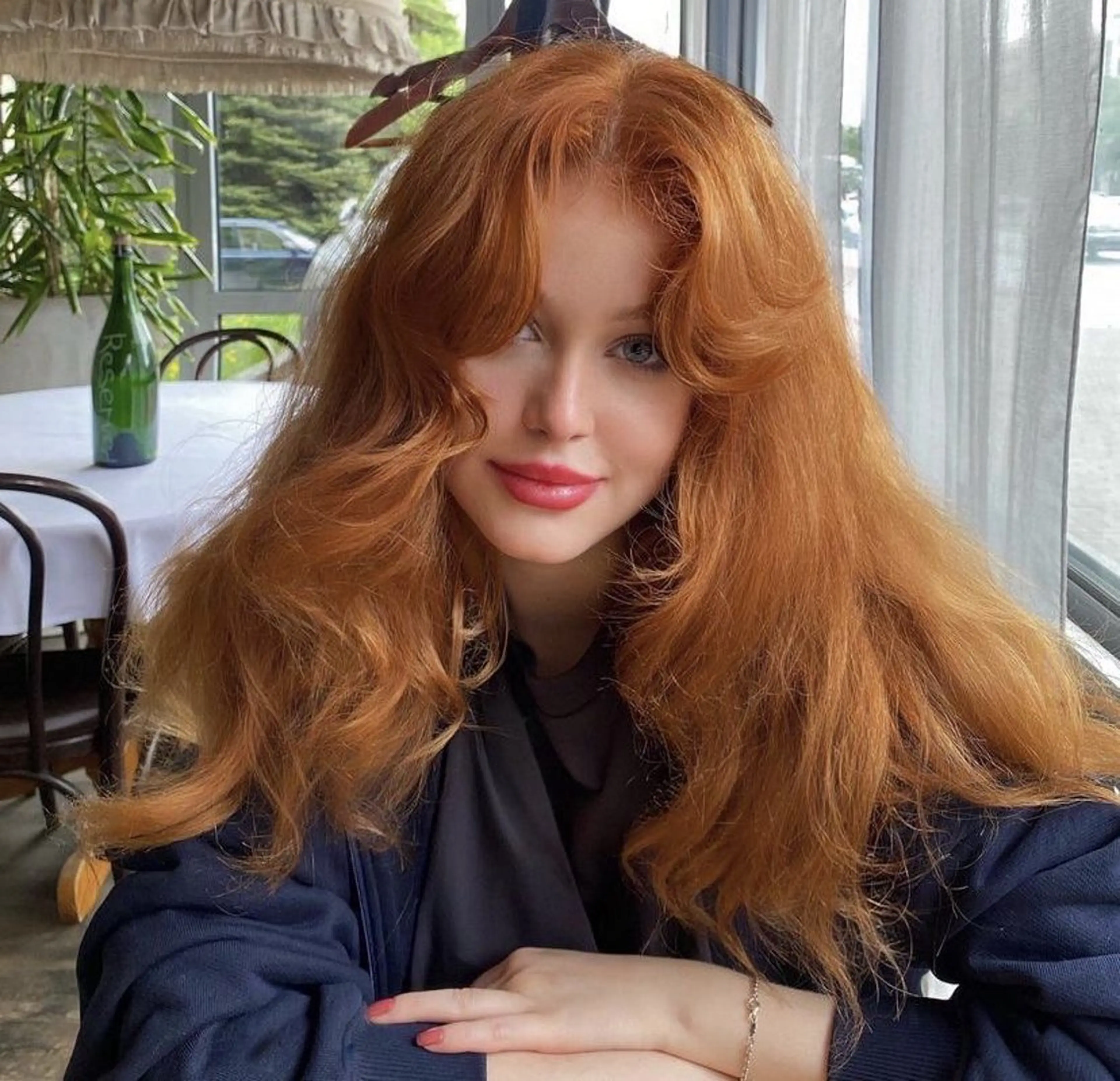 セミロング カラー パーマ ヘアアレンジ 🌼似合わせのプロ 心斎橋/rena🌼のマツエク・マツパデザイン