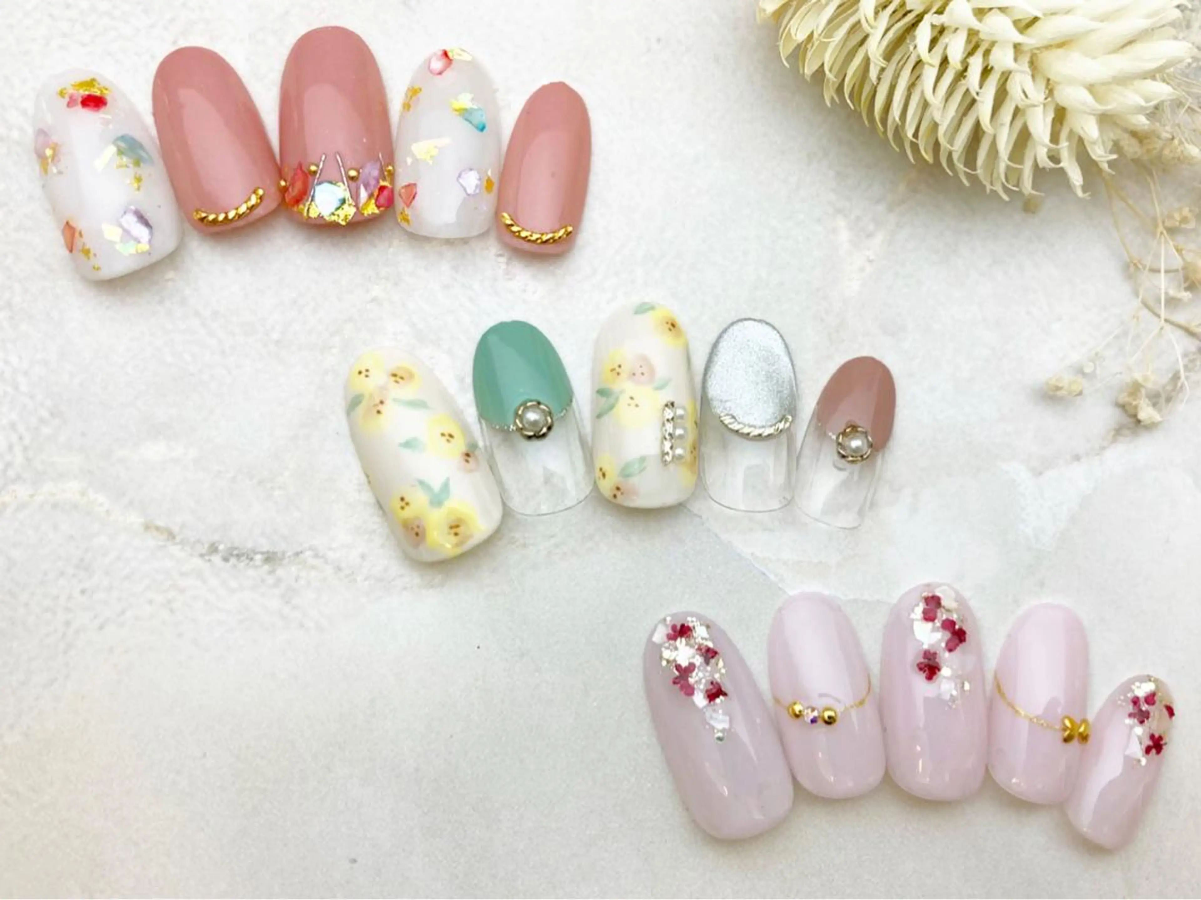 ネイル セレナ銀座 Nagahashiのネイルデザイン