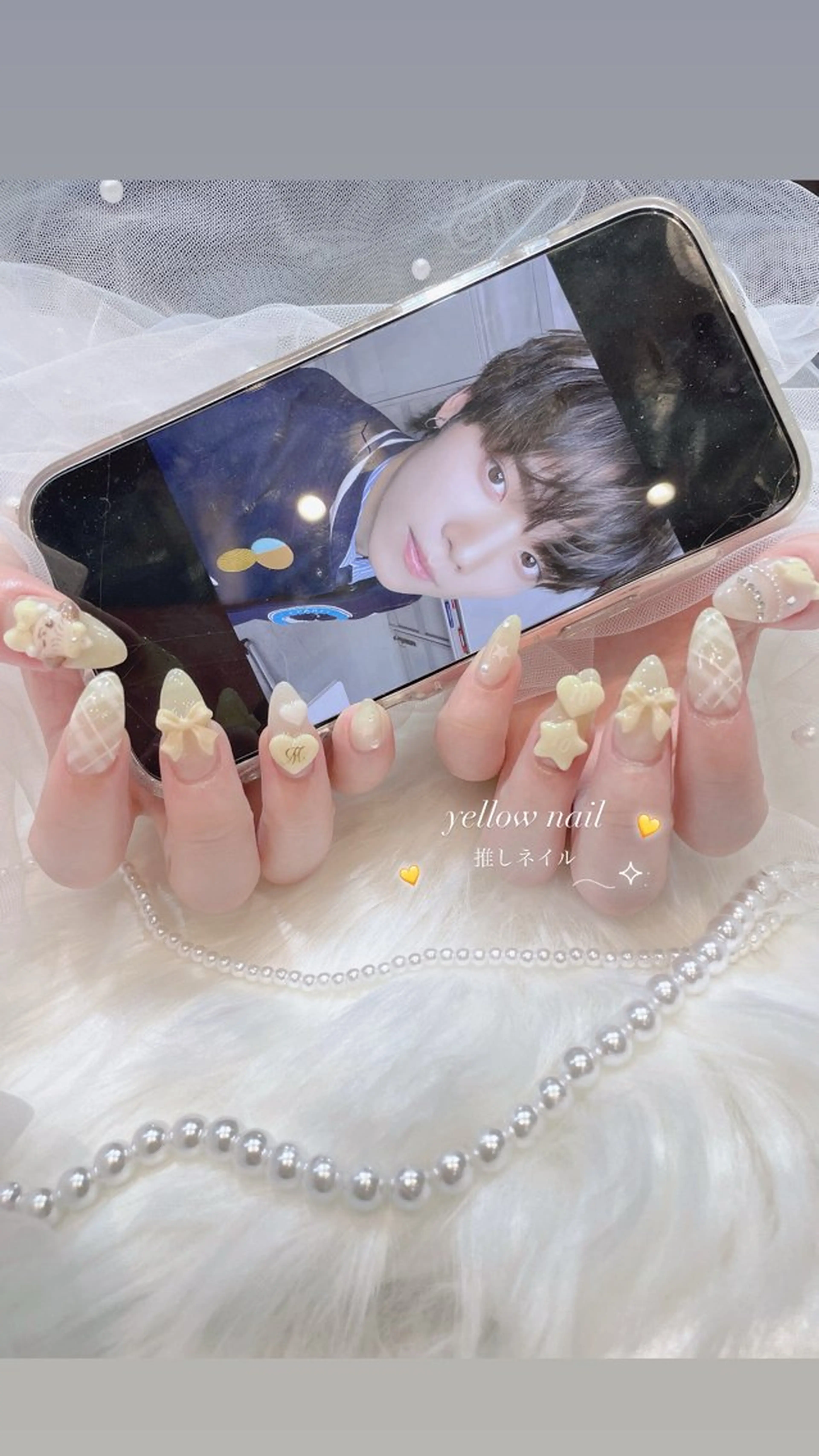 ネイル 持ち込み ハンドネイル 山田 暉のネイルデザイン