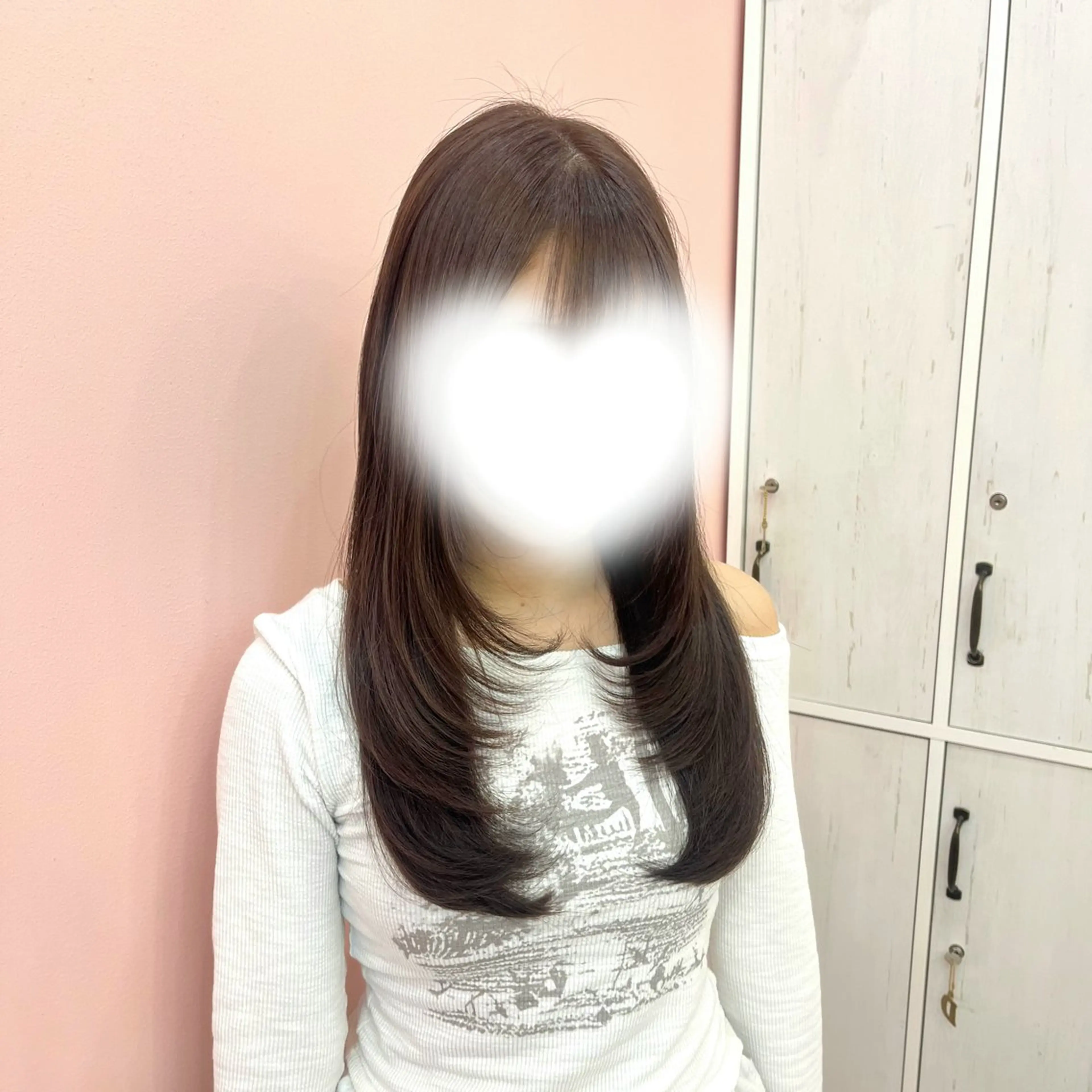 ロング ronmuu／ shizukuのヘアスタイル