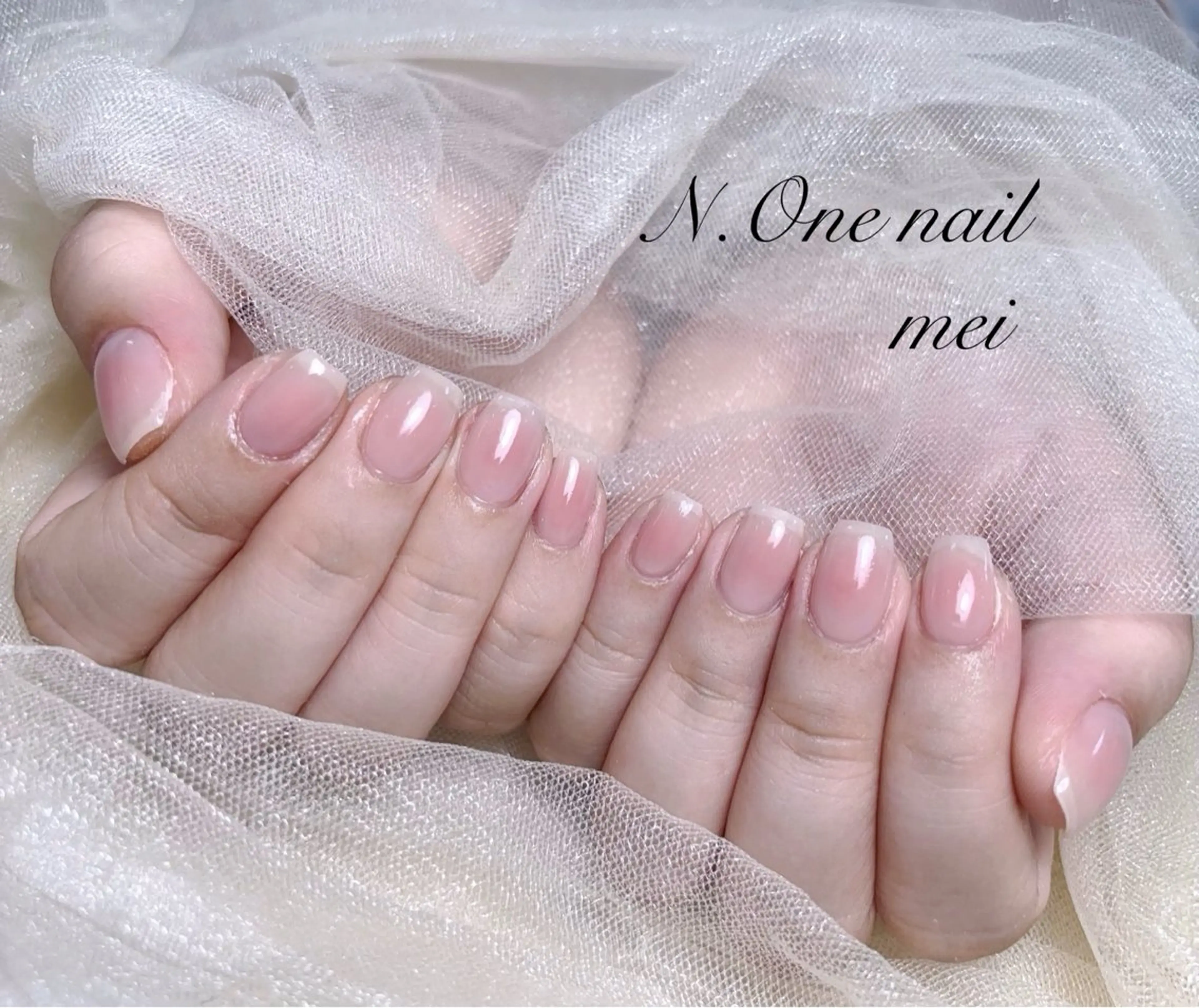 ネイル 長いだし/スカルプ/ パラシェルN.oneのネイルデザイン