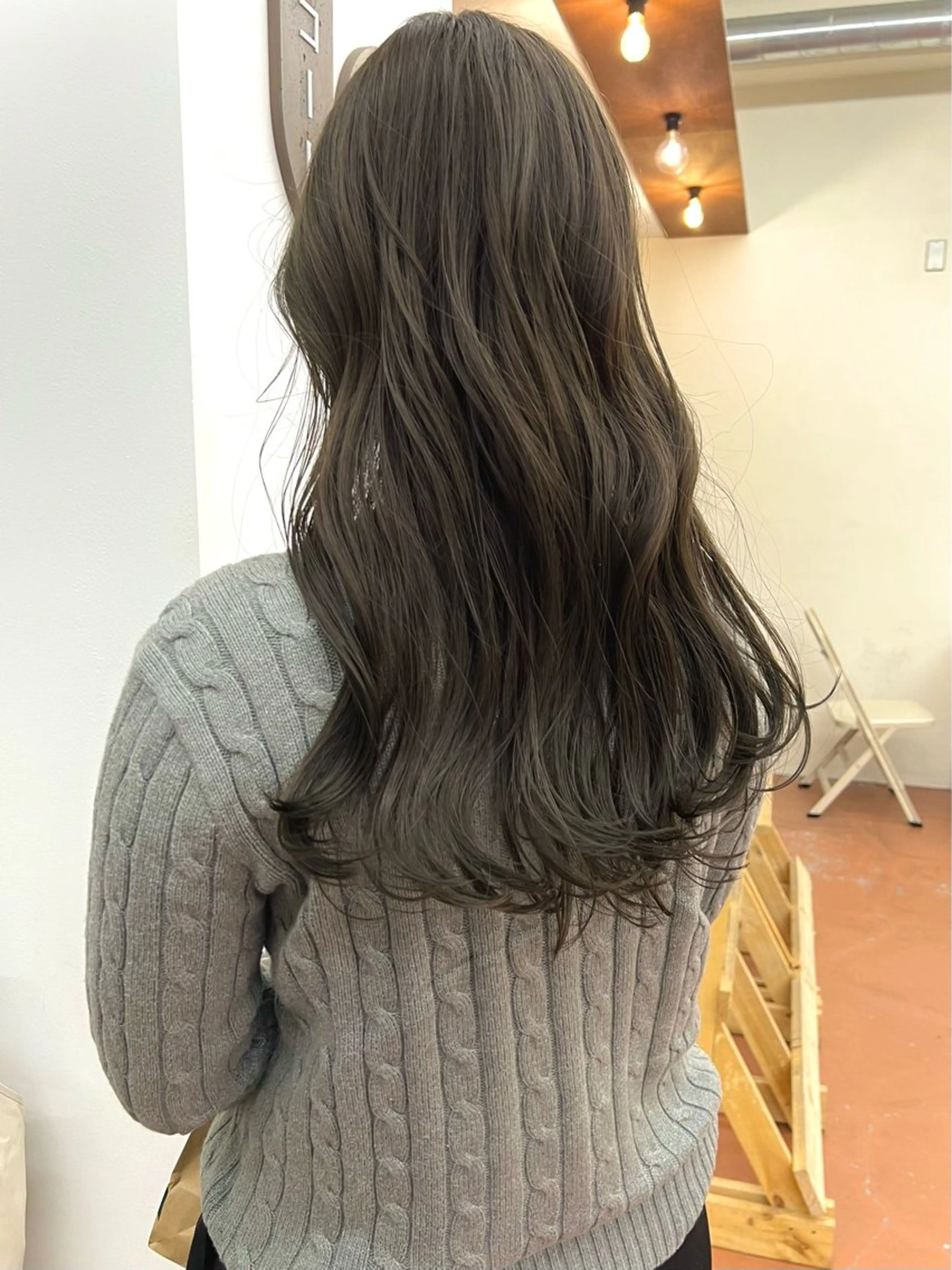 ロング カラー カット ヘアカラー トリートメント 矢場町/栄/上前津/ 佐藤祐希のヘアスタイル