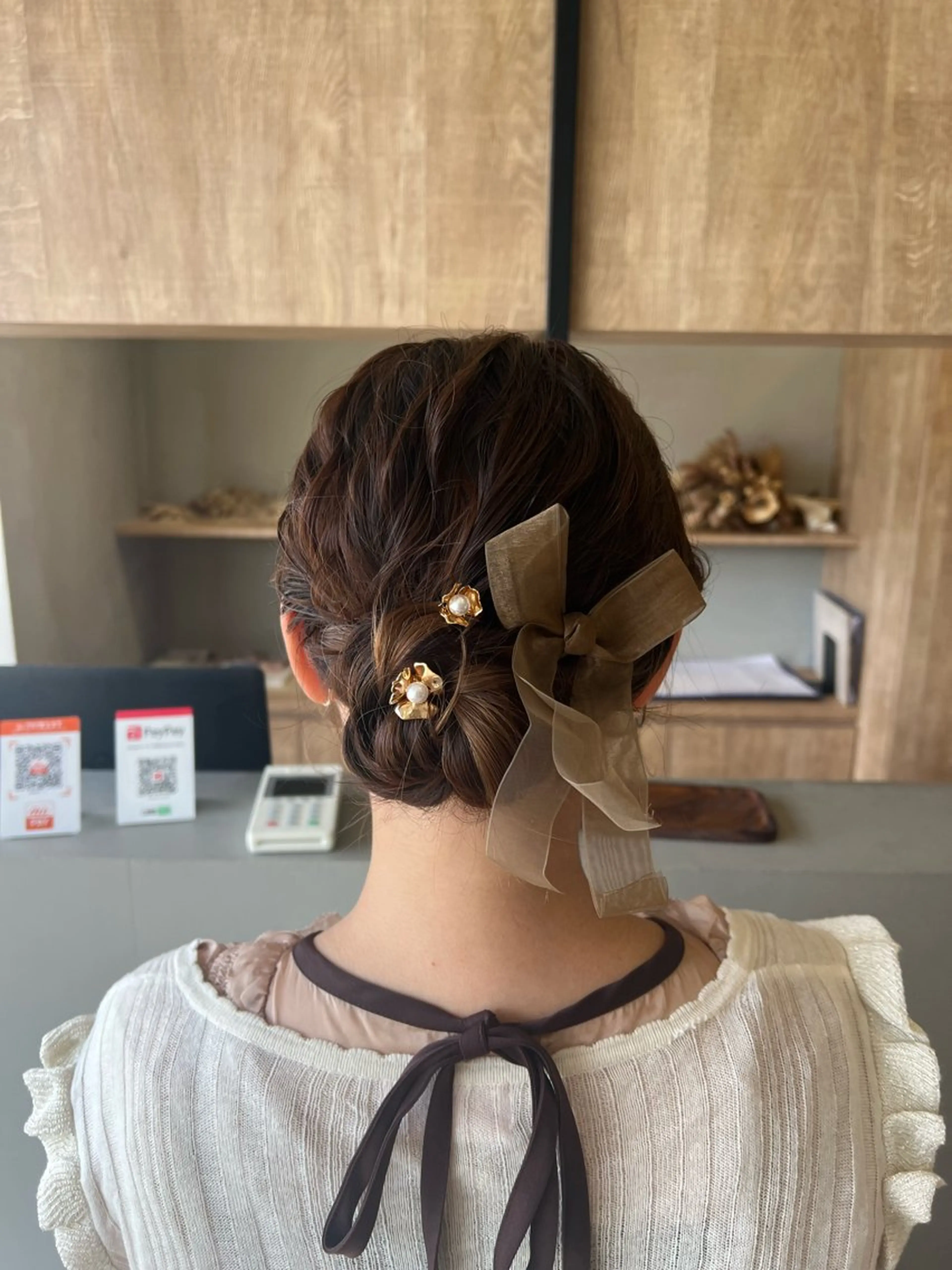 ヘアアレンジ ヘアセット/金山 佐野 妃都美のヘアスタイル