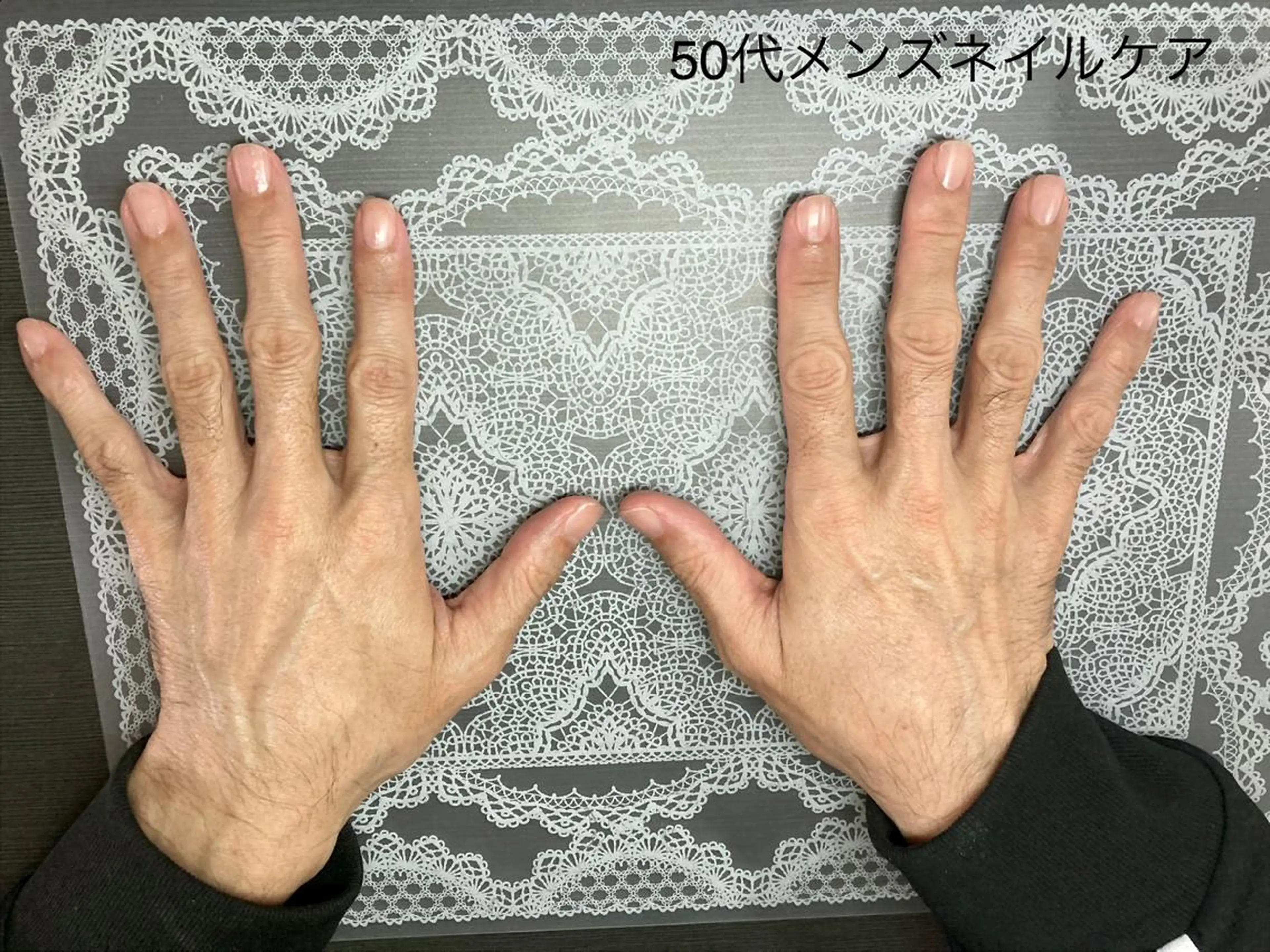 メンズ ネイル メンズネイル ケアリスト🍀 マリユキのネイルデザイン