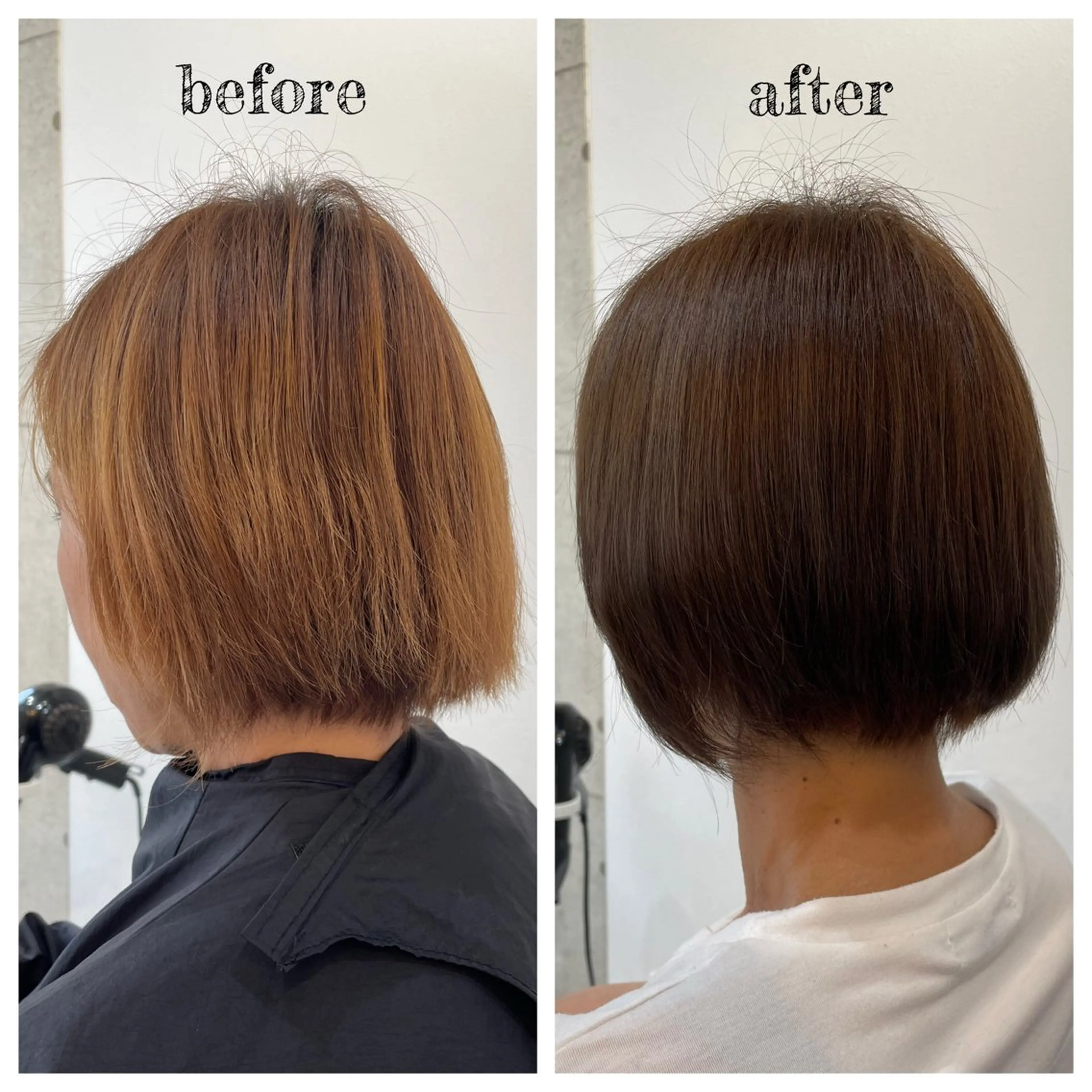 ショート カラー シルバー ヘアカラー PutiLuca 浅川のヘアスタイル