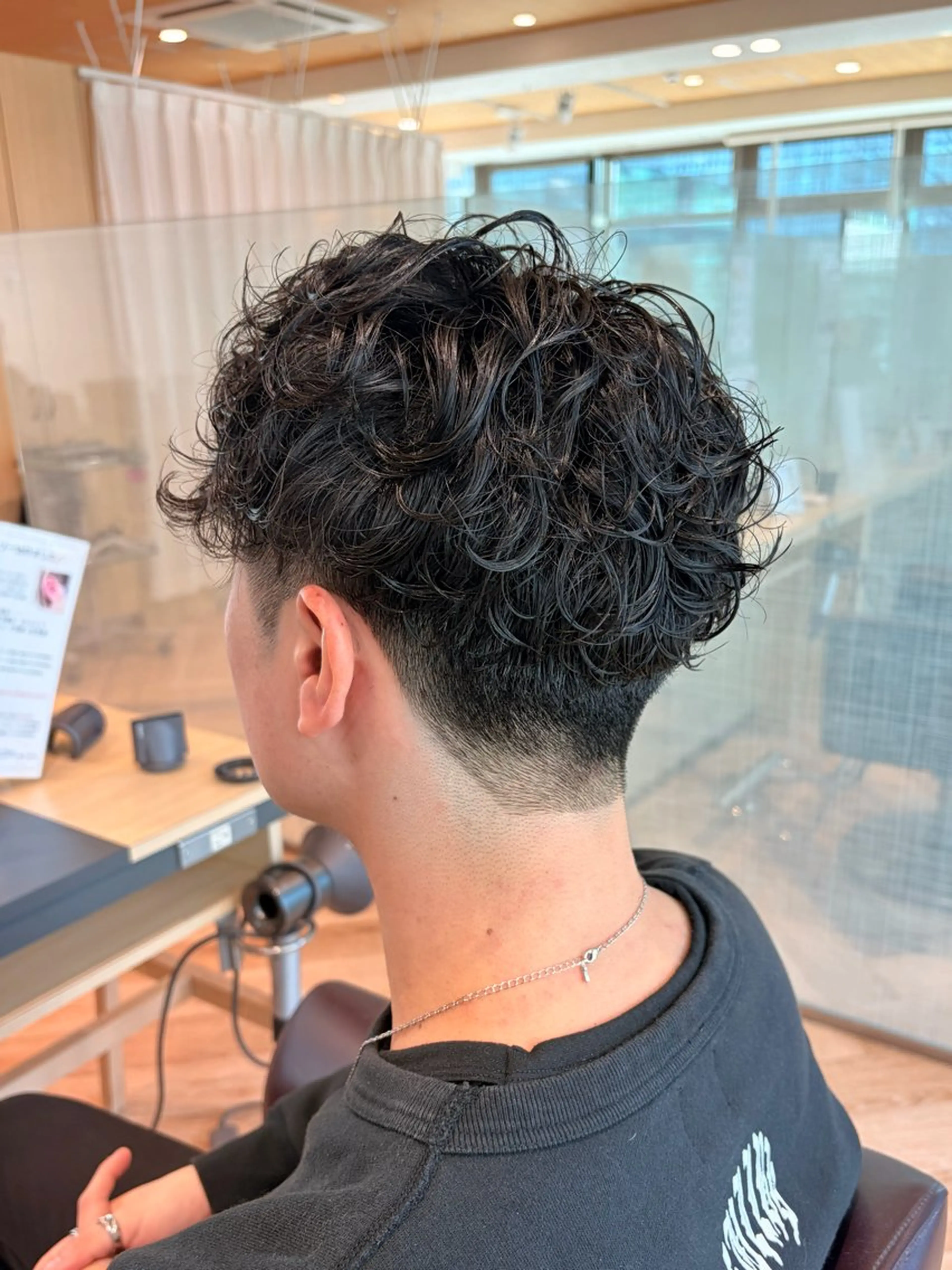 パーマ メンズ カット パーマ Yamada Ami🪐のヘアスタイル