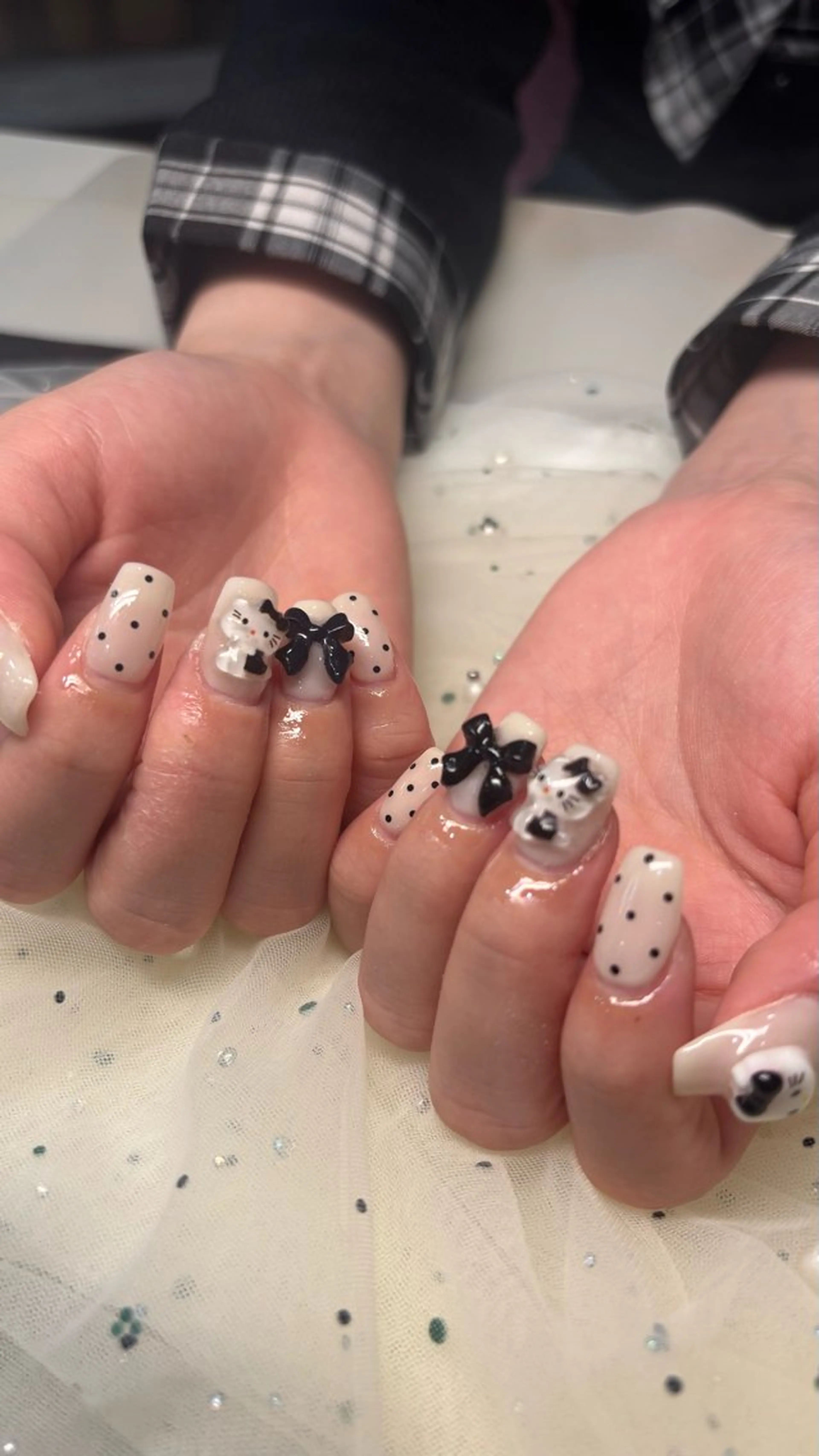 ハンドネイル💅オフ込みこだわりアートサンプル✨🩷【持ち込み可】の写真