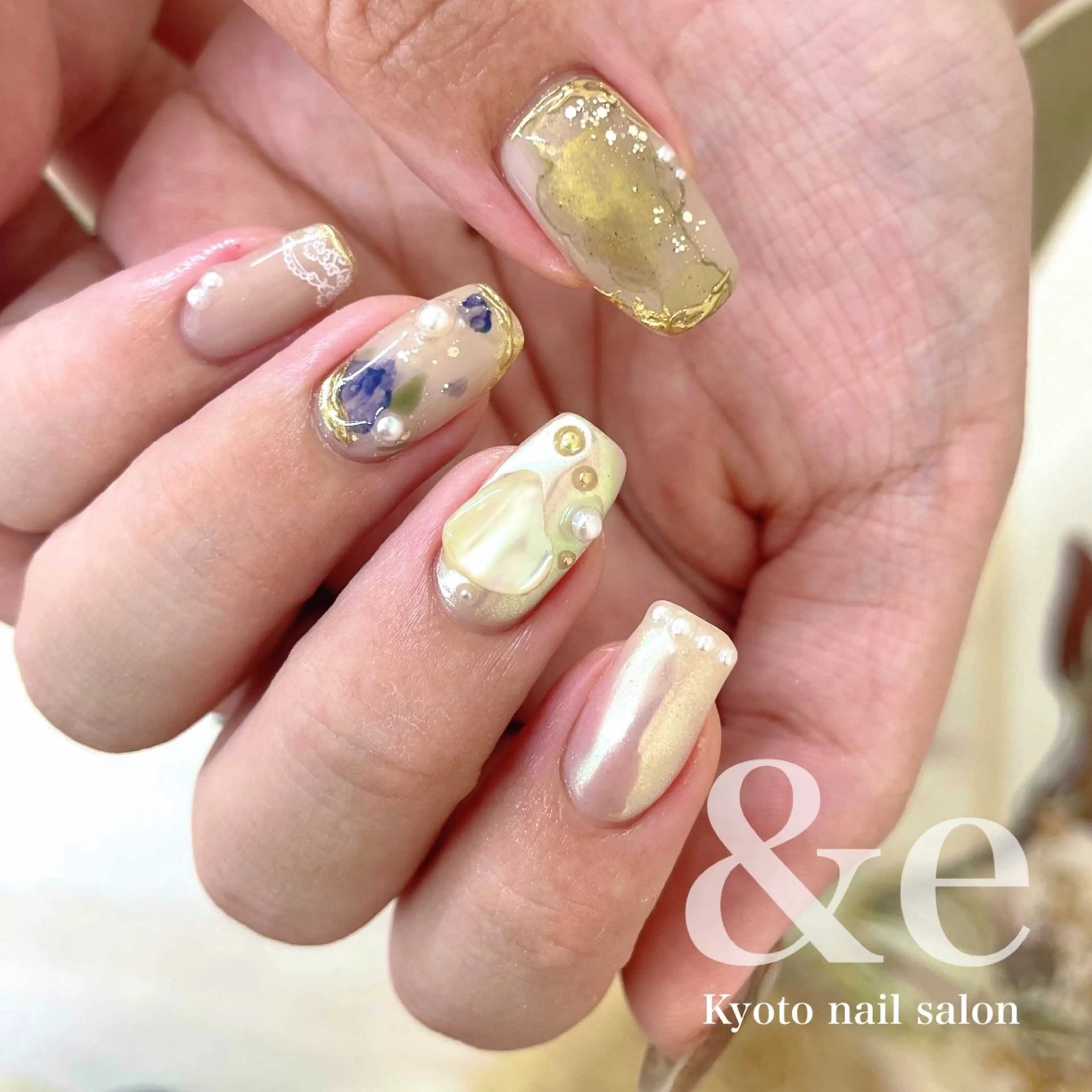 ネイル ハンドネイル nail salon &e eriのネイルデザイン