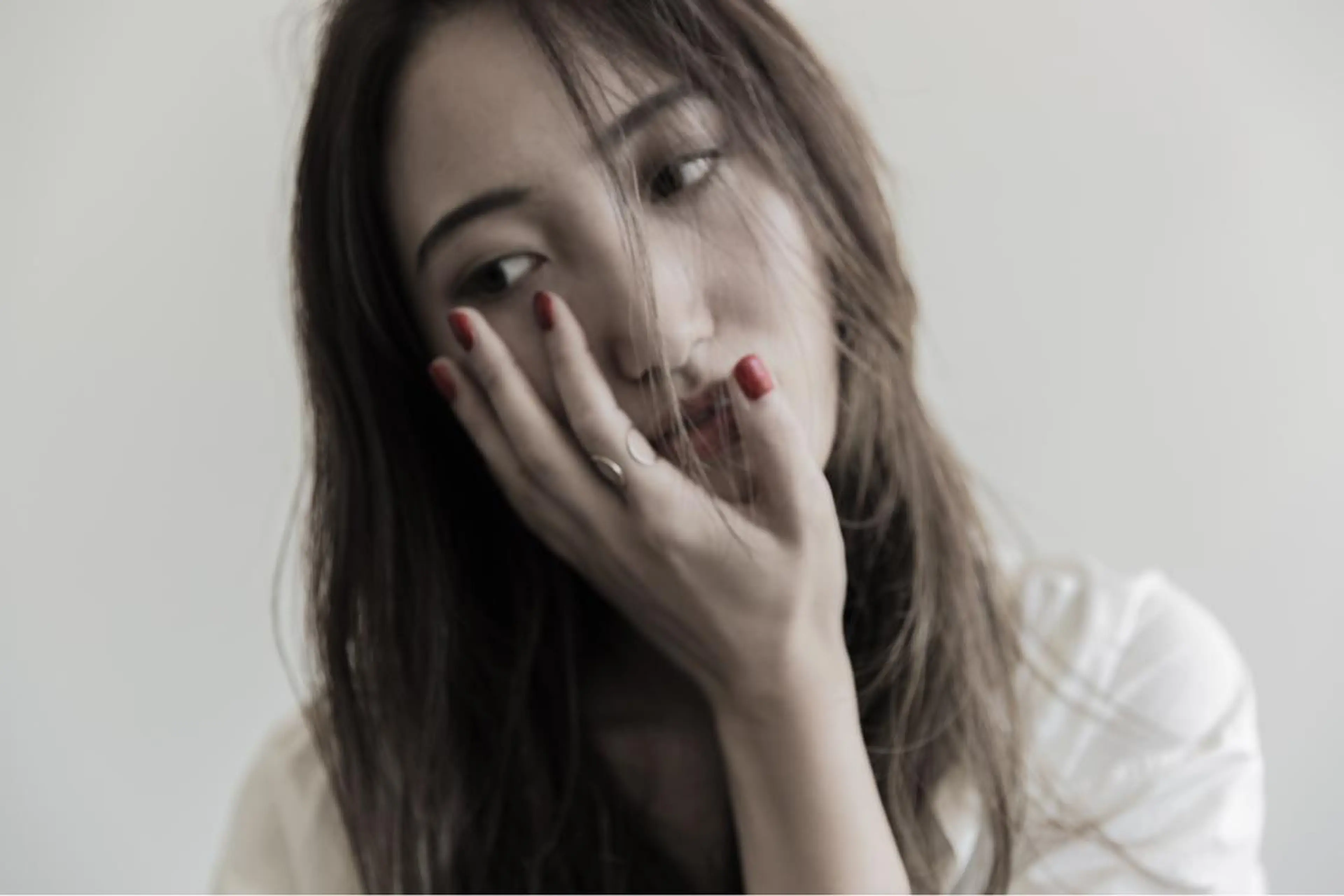 ロング ツジガキ ユウスケのヘアスタイル