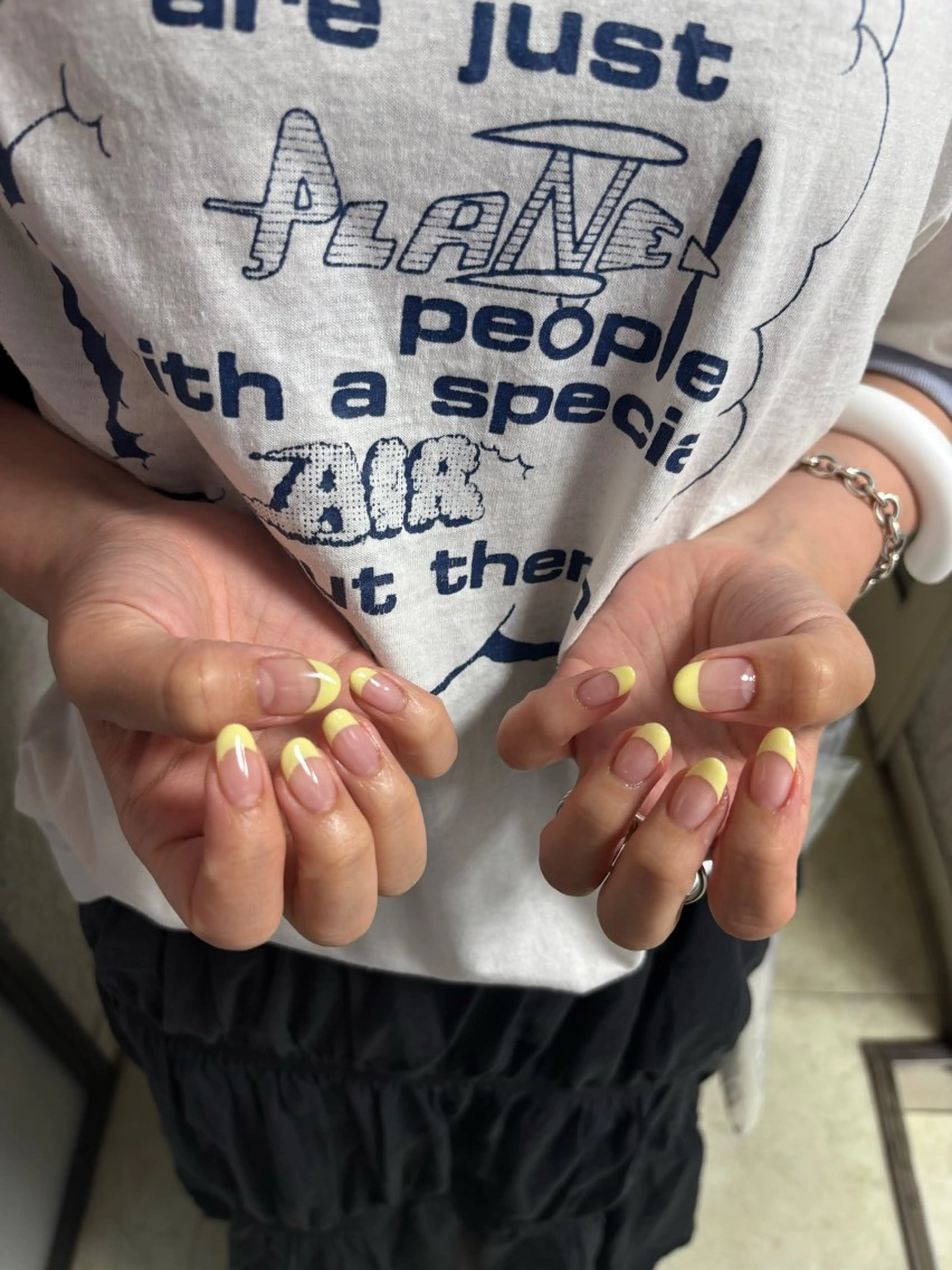 【オフあり】ハンド♡王道フレンチネイル🫧浦和‪✩パラジェル変更可能🫧の写真