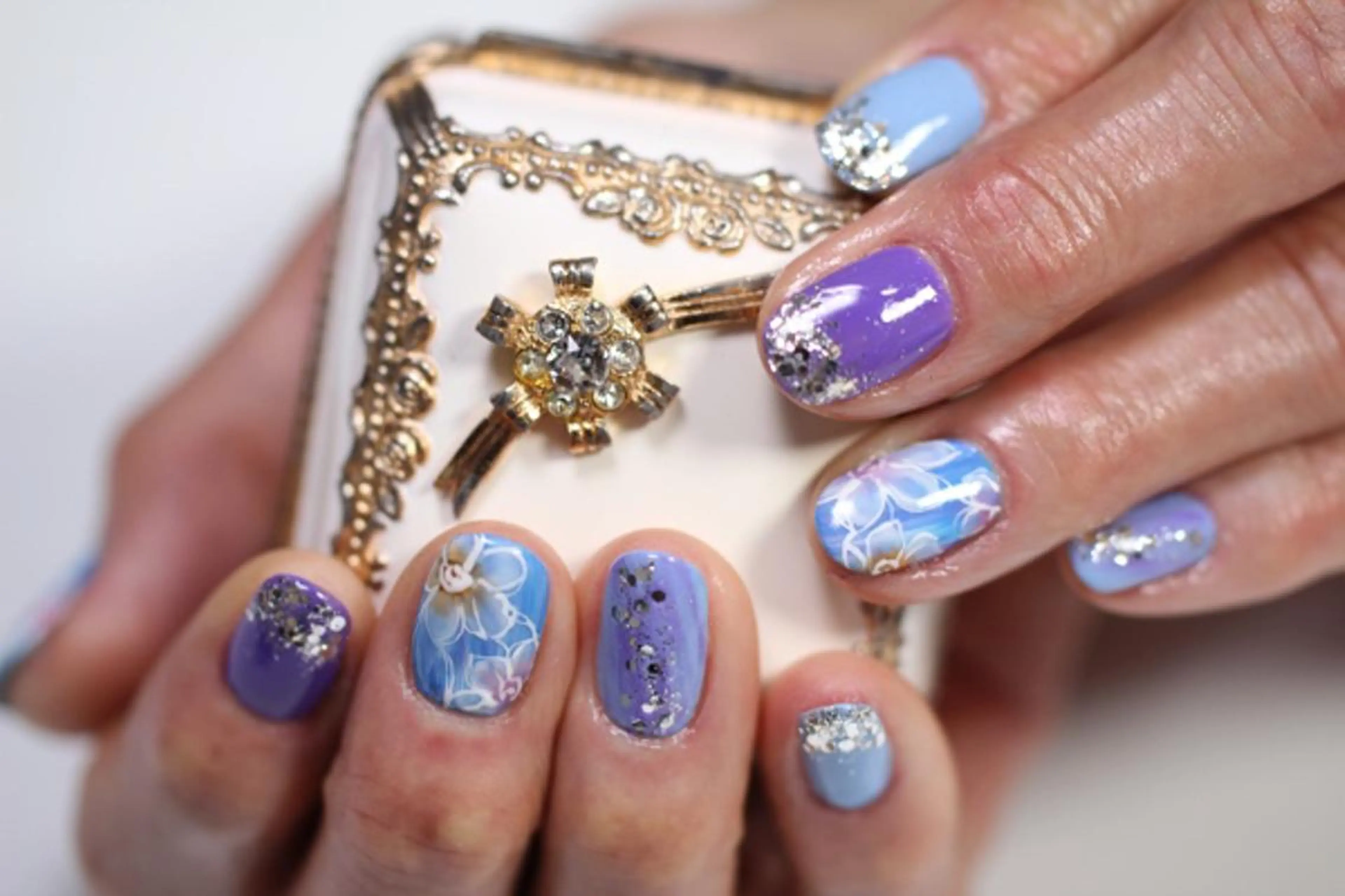 ネイル ジェルネイル しみ えんのネイルデザイン